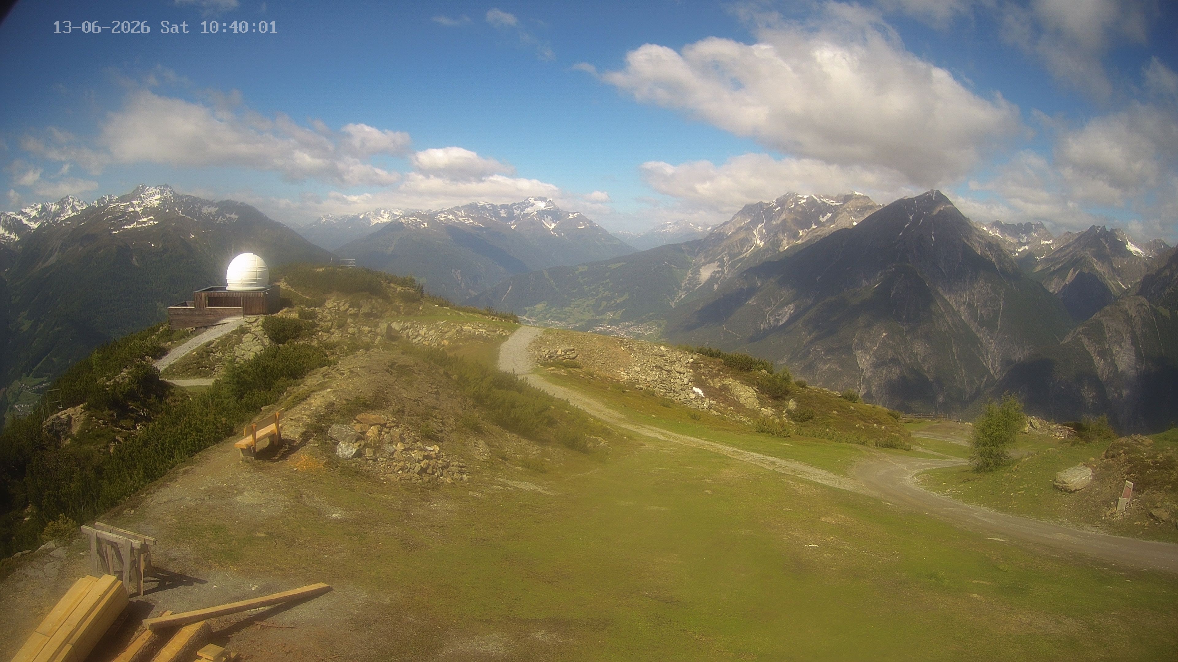 Archiv Foto Webcam Venet Gipfel Sternwarte