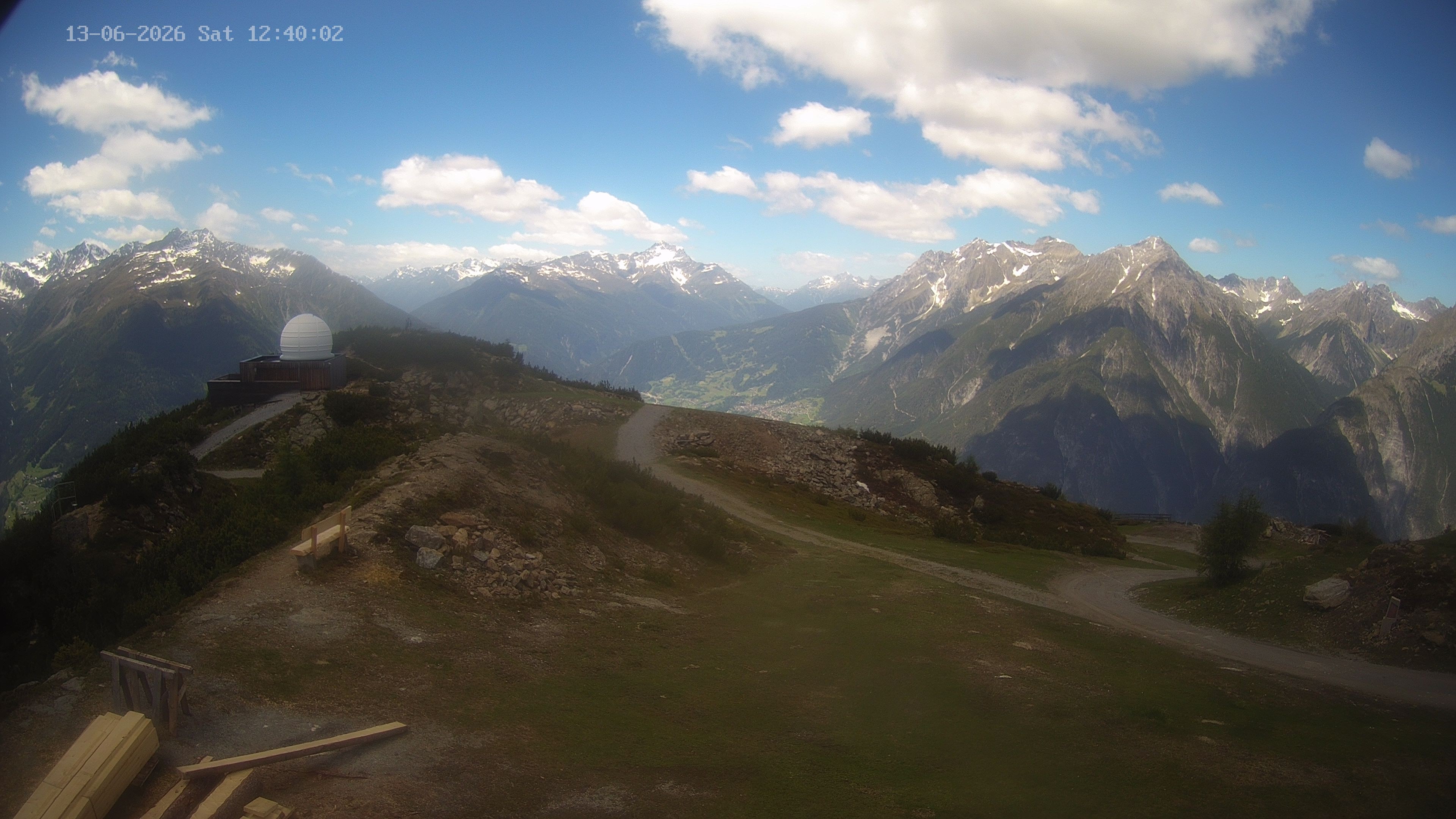 Archiv Foto Webcam Venet Gipfel Sternwarte