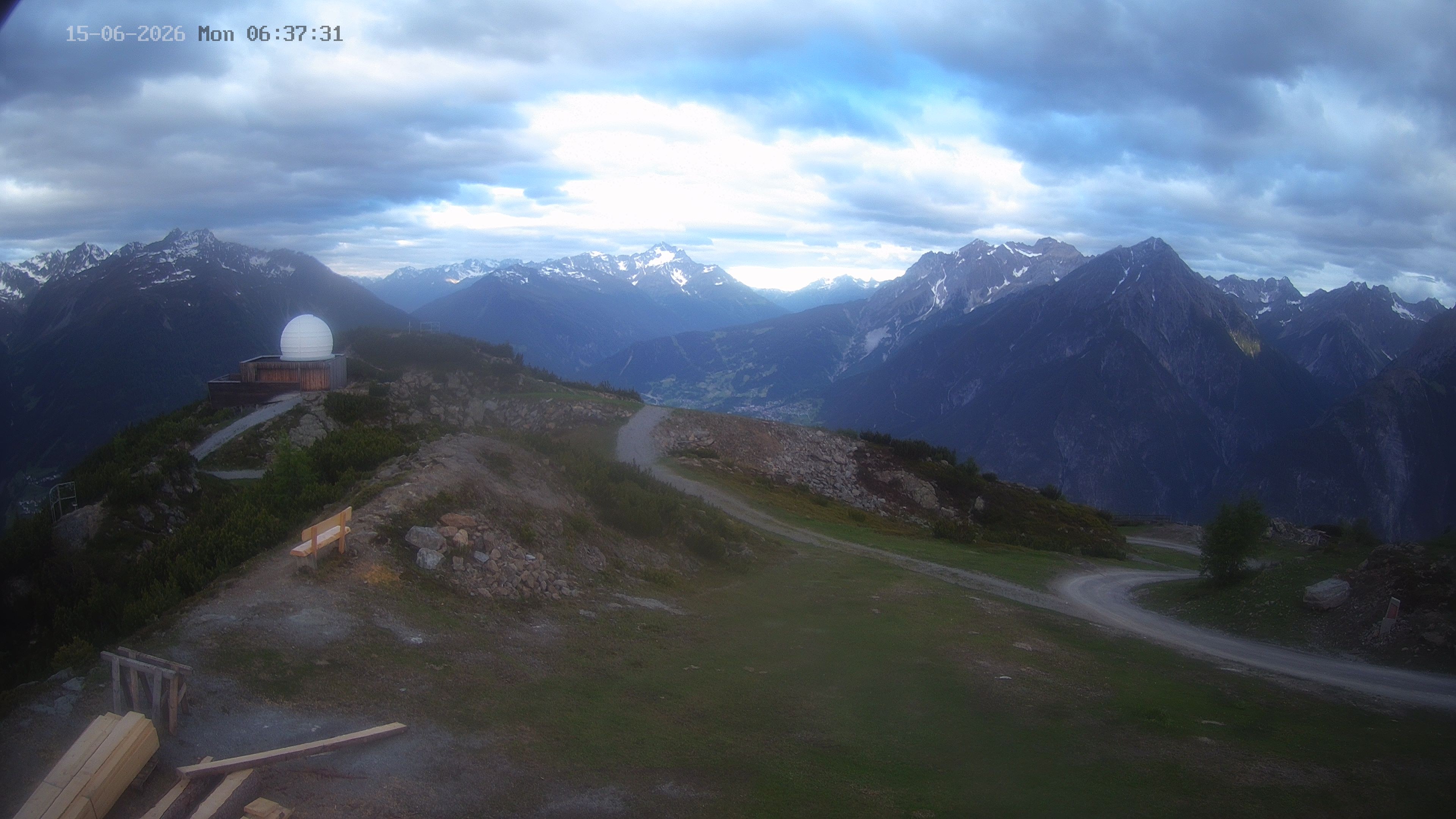 Archiv Foto Webcam Venet Gipfel Sternwarte