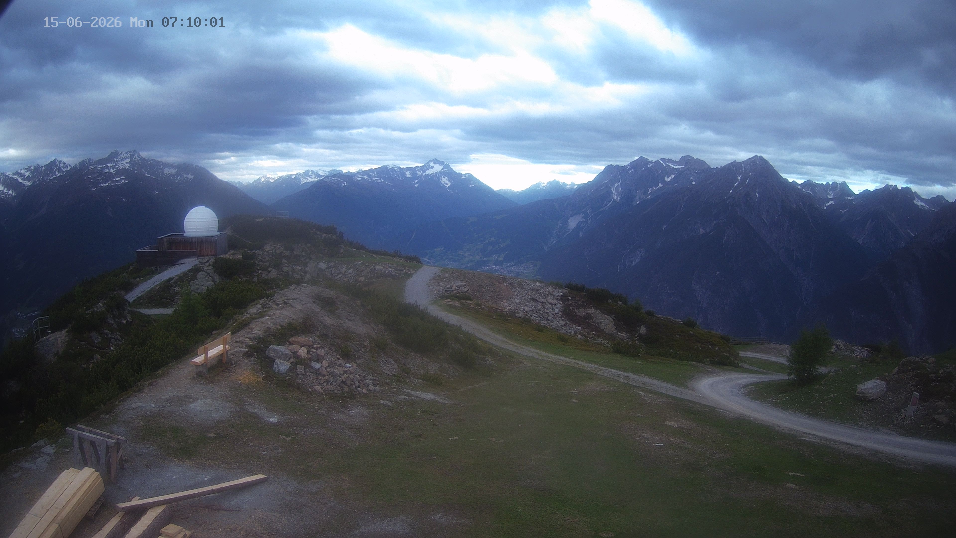 Archiv Foto Webcam Venet Gipfel Sternwarte