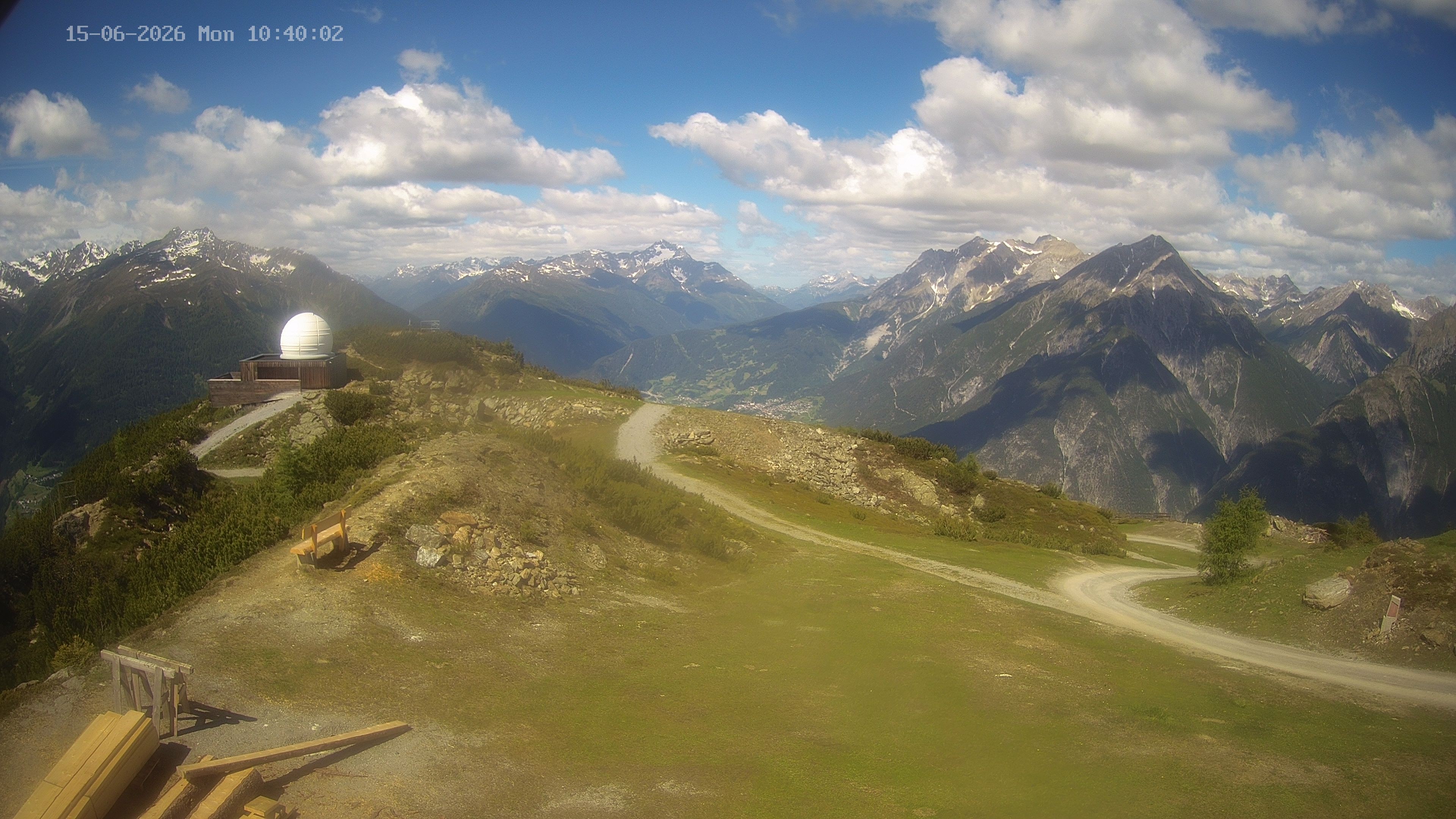 Archiv Foto Webcam Venet Gipfel Sternwarte