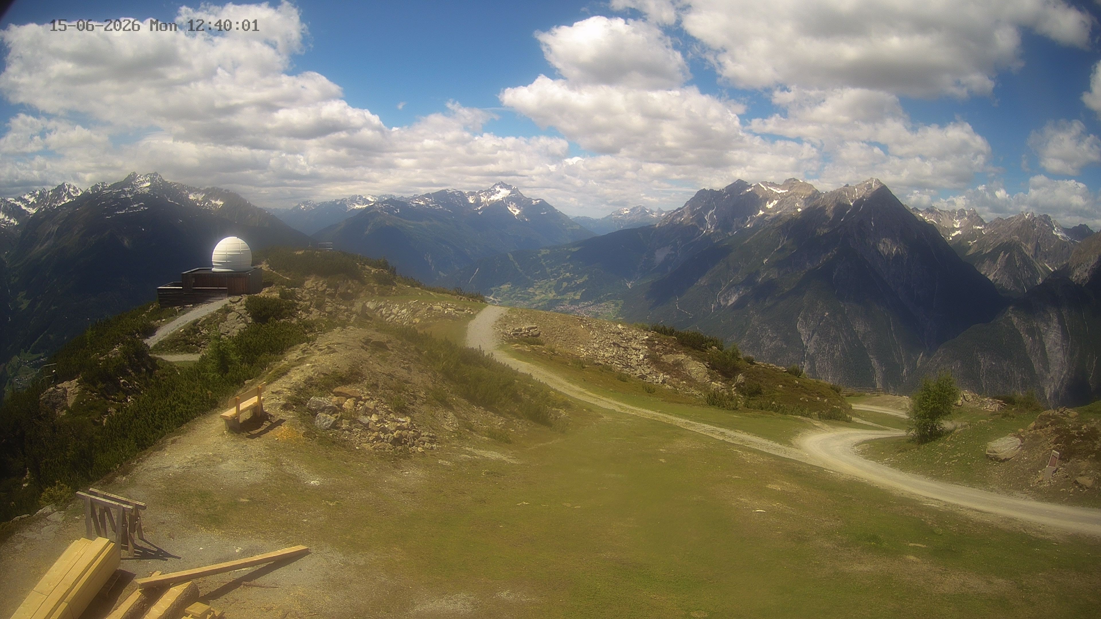 Archiv Foto Webcam Venet Gipfel Sternwarte