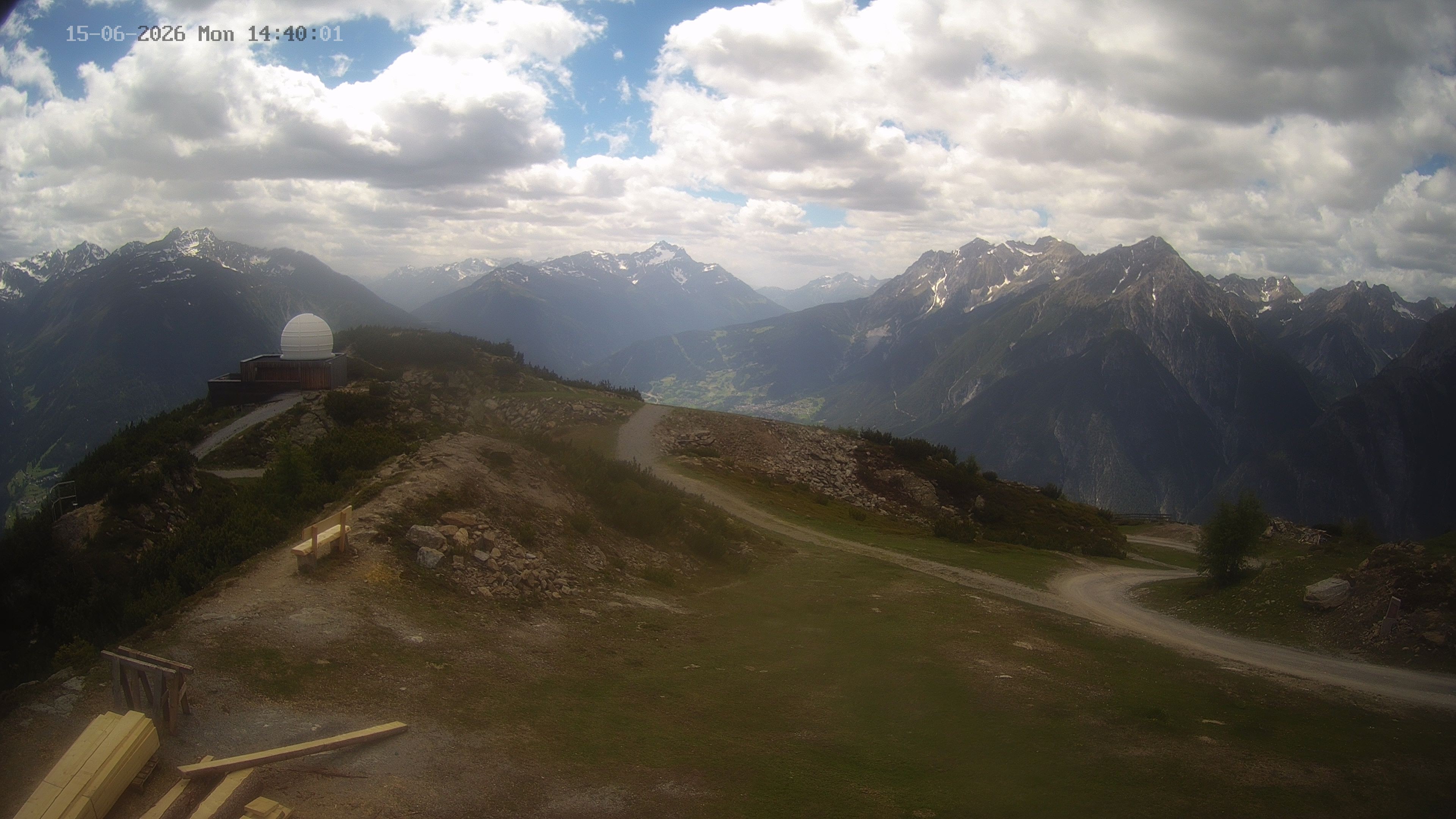 Archiv Foto Webcam Venet Gipfel Sternwarte