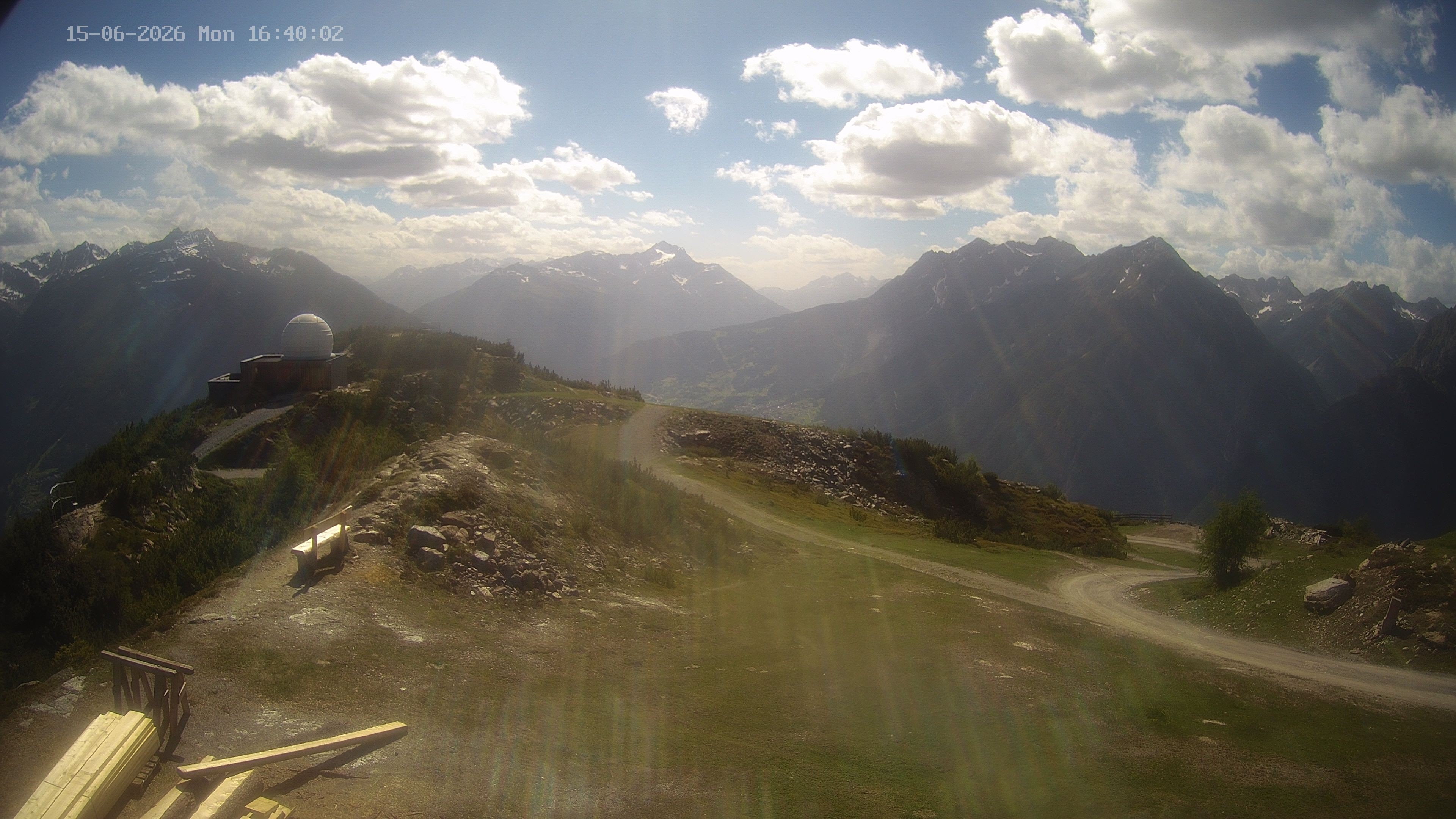 Archiv Foto Webcam Venet Gipfel Sternwarte