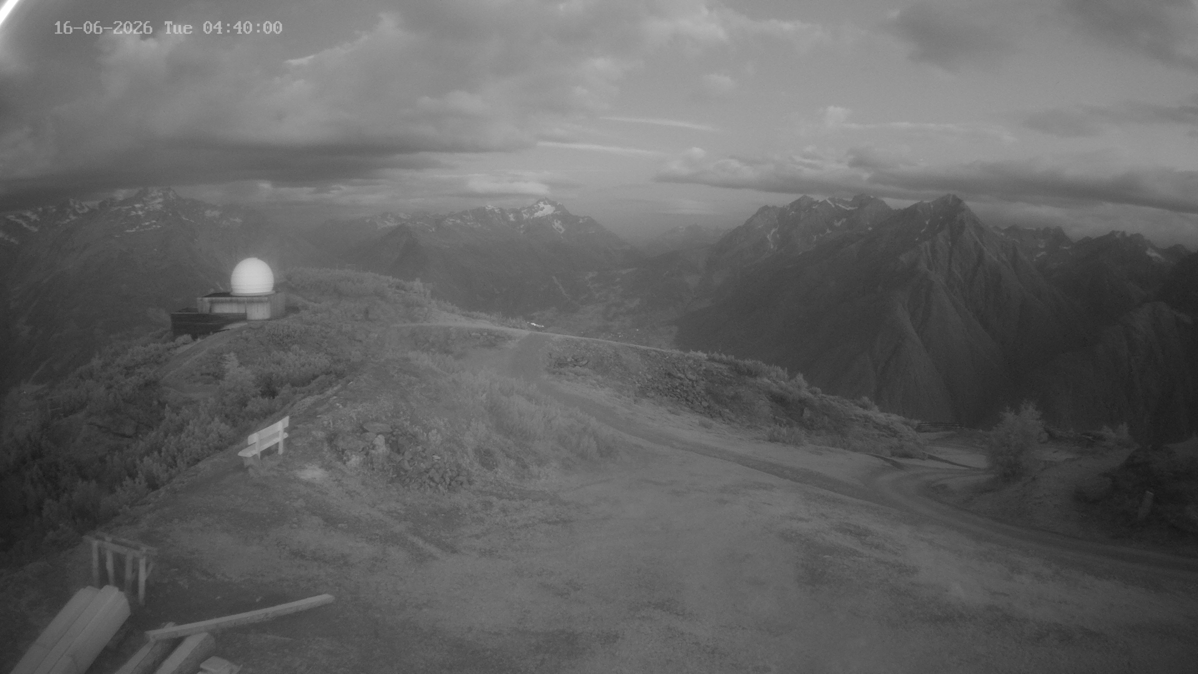 Archiv Foto Webcam Venet Gipfel Sternwarte