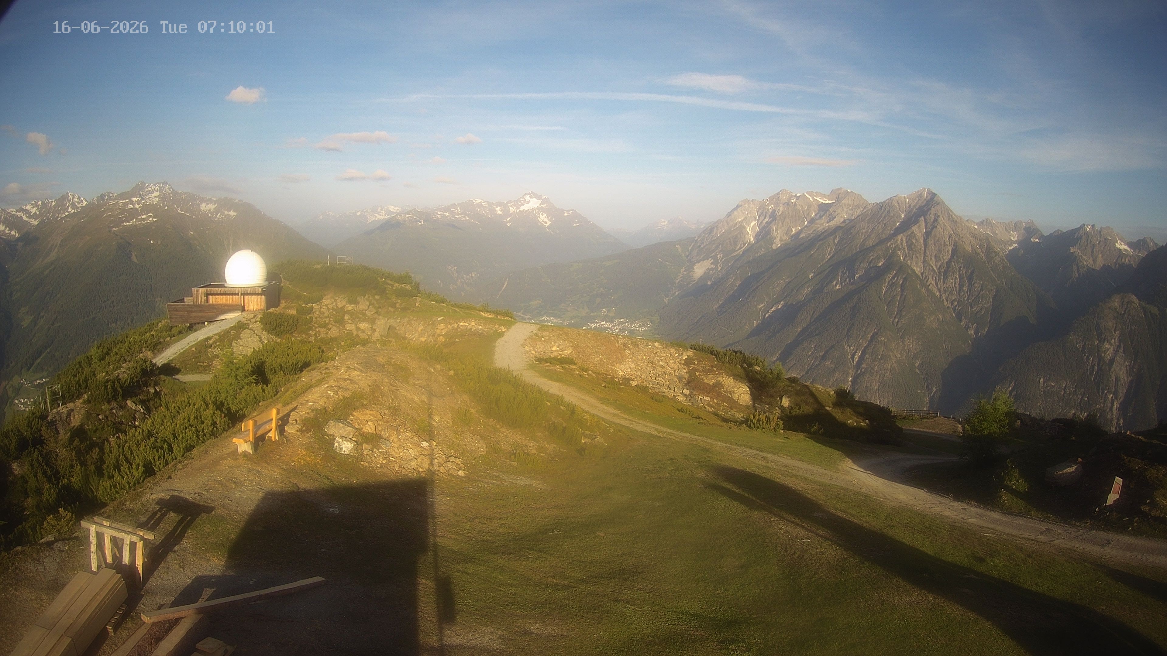 Archiv Foto Webcam Venet Gipfel Sternwarte