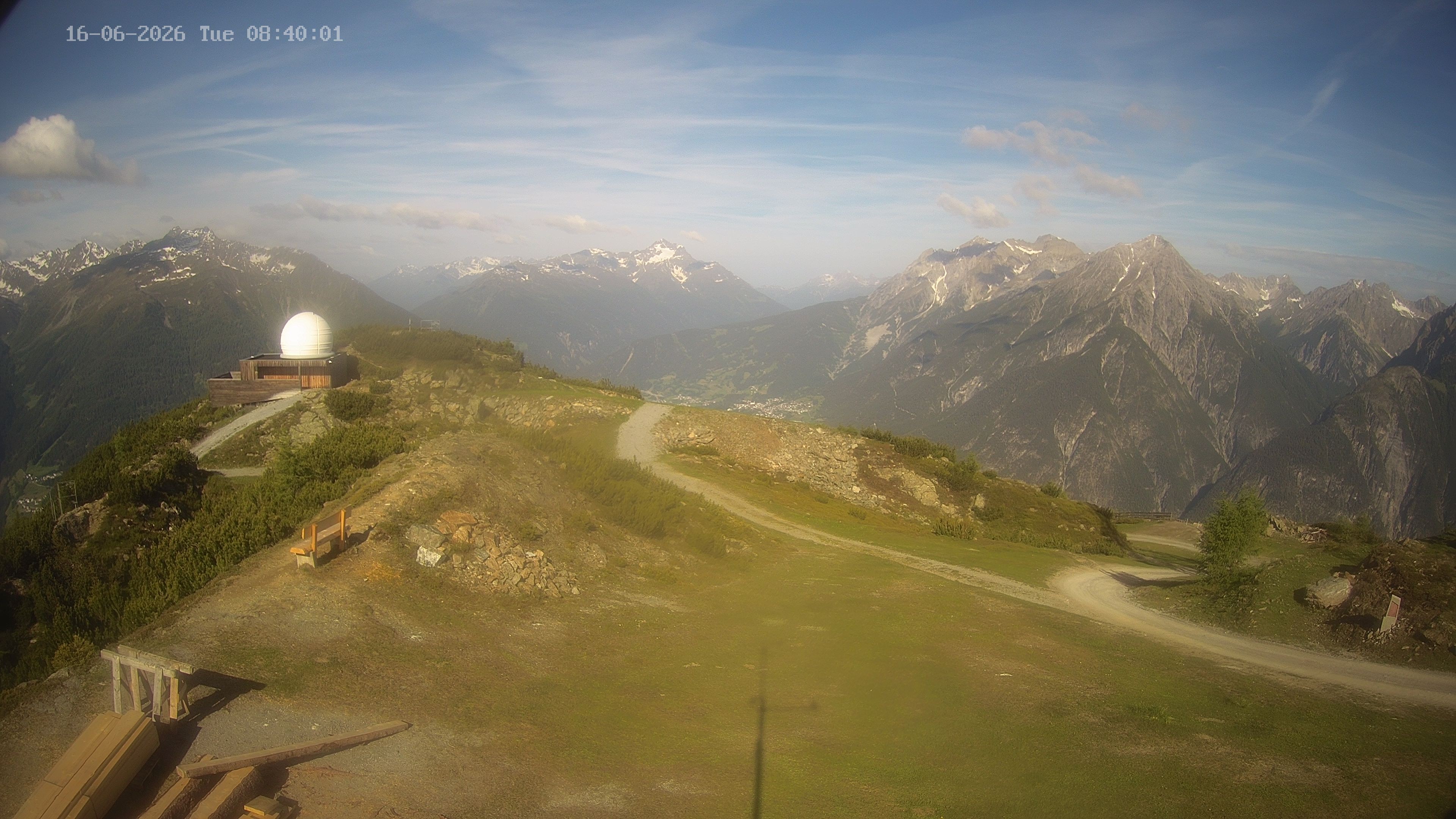Archiv Foto Webcam Venet Gipfel Sternwarte
