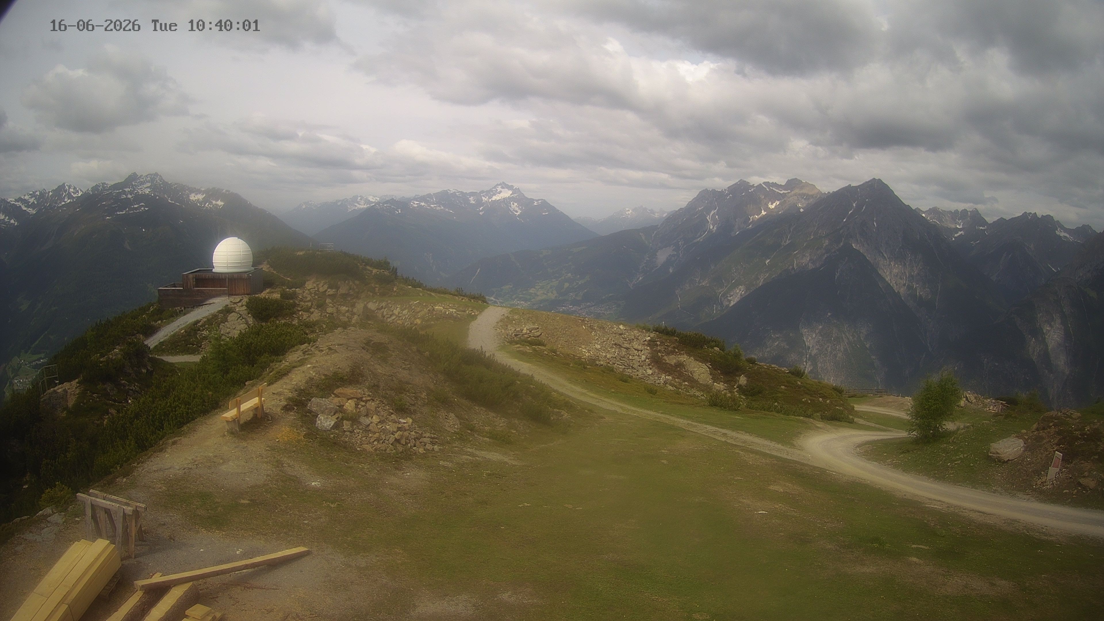 Archiv Foto Webcam Venet Gipfel Sternwarte