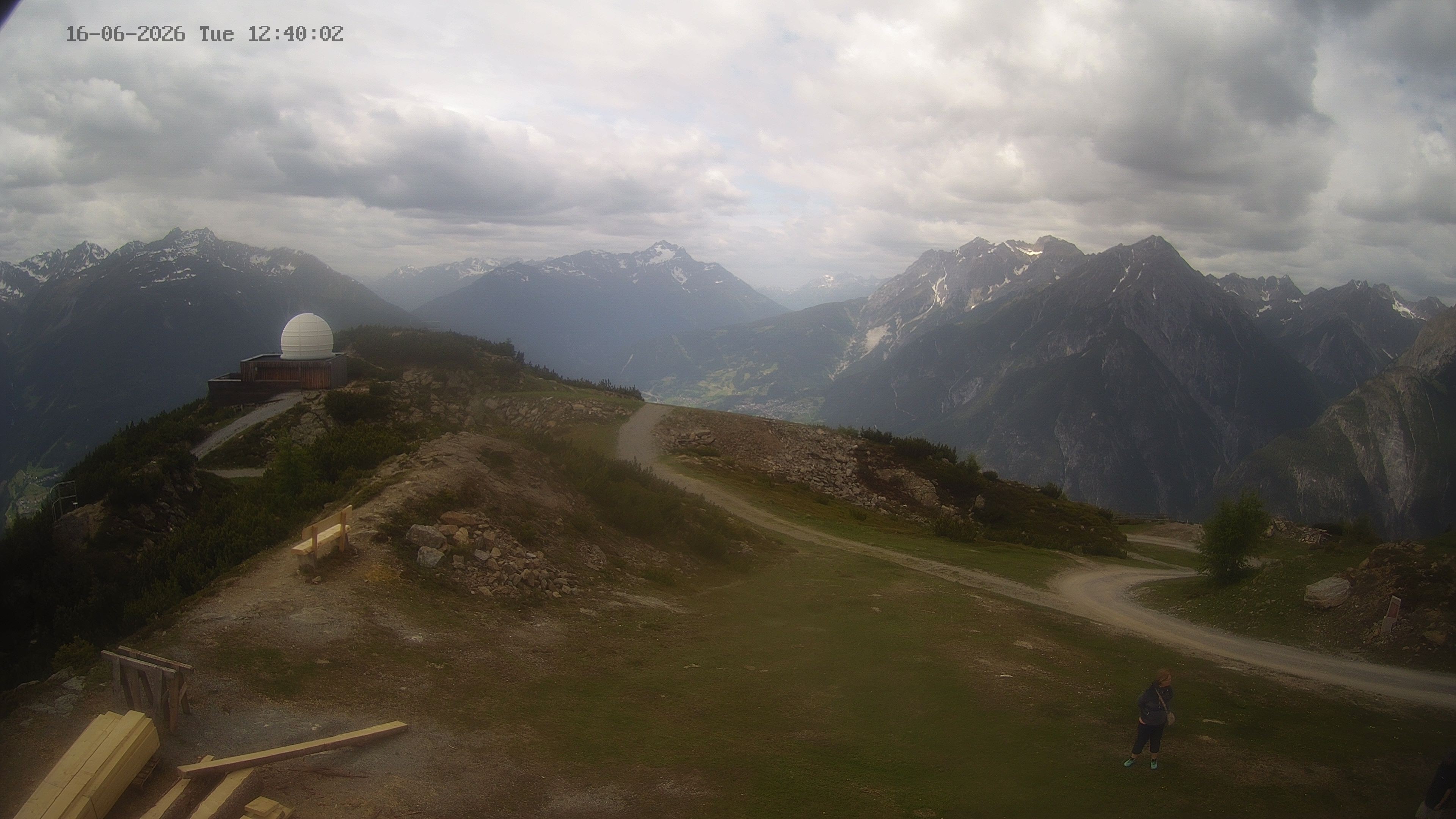 Archiv Foto Webcam Venet Gipfel Sternwarte