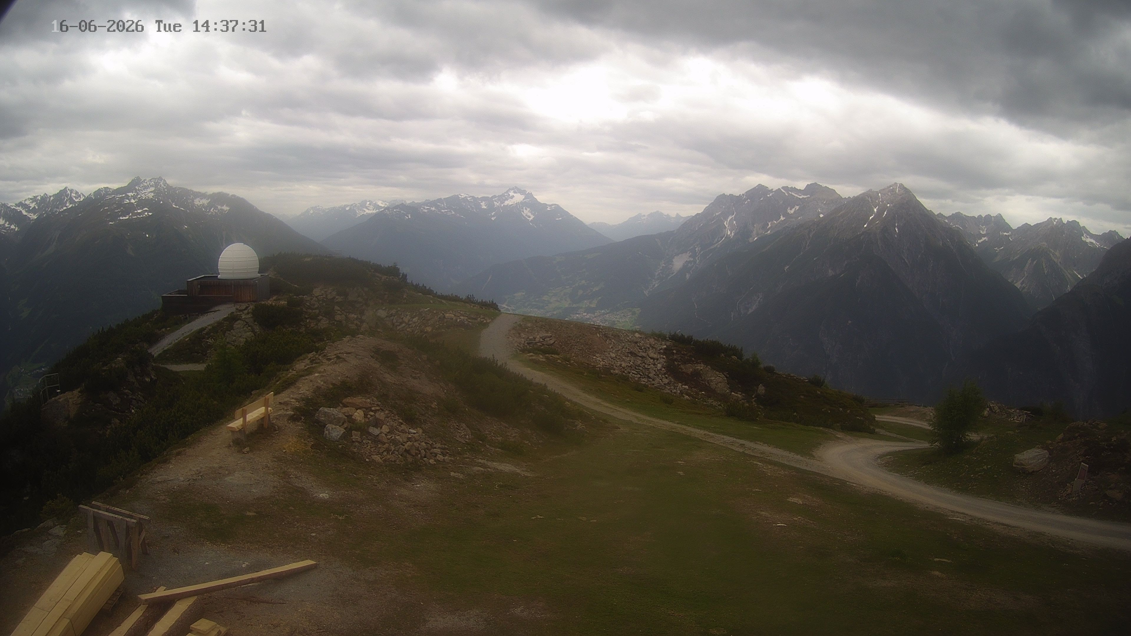Archiv Foto Webcam Venet Gipfel Sternwarte