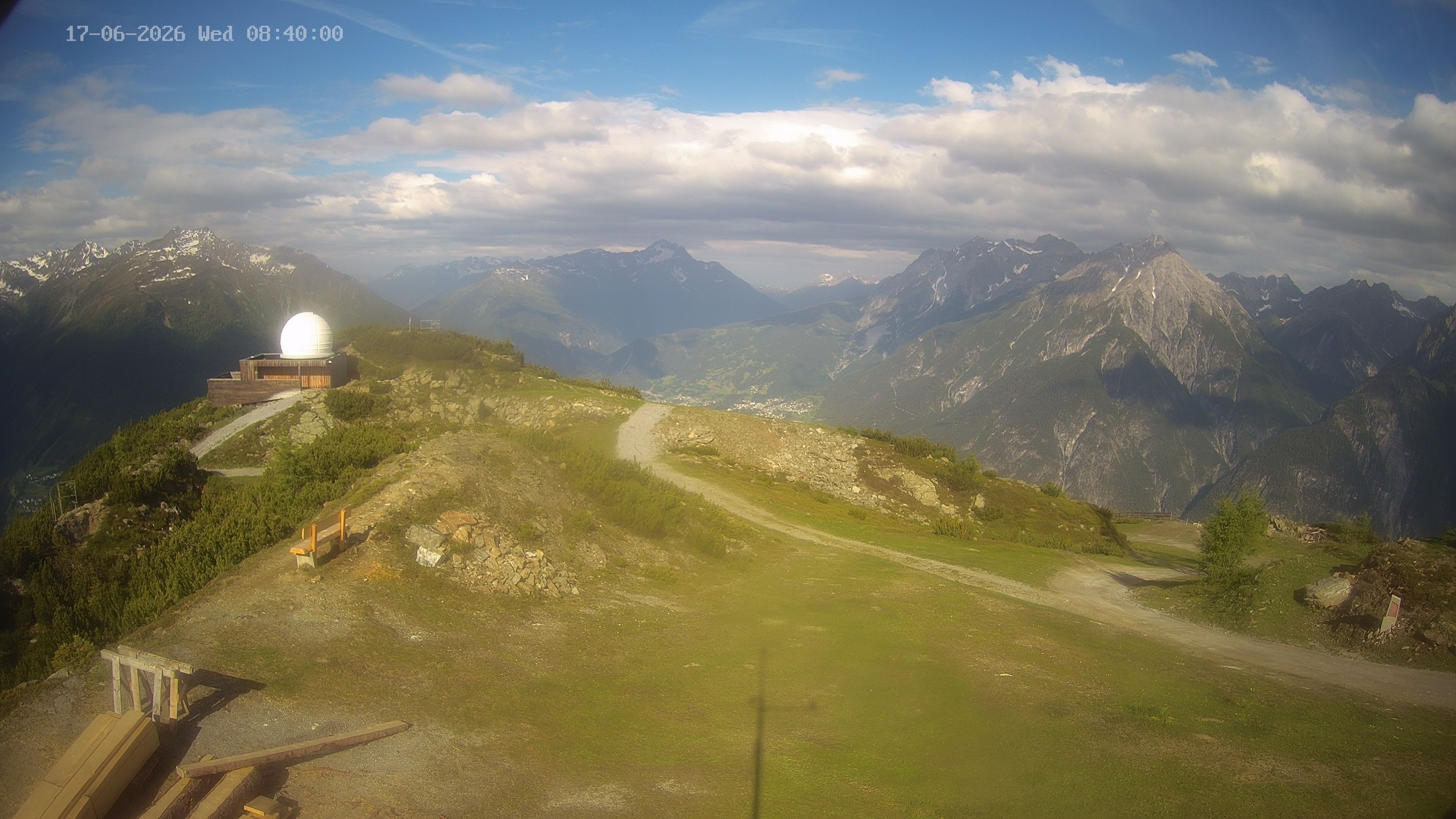 Archiv Foto Webcam Venet Gipfel Sternwarte