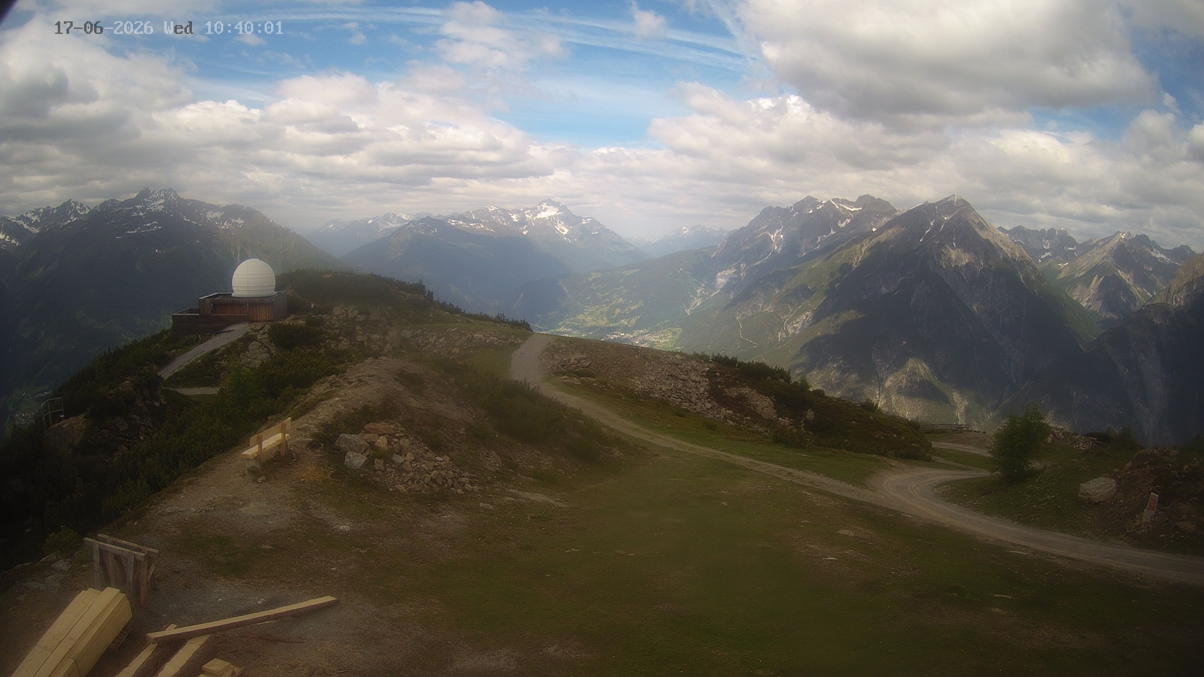 Archiv Foto Webcam Venet Gipfel Sternwarte