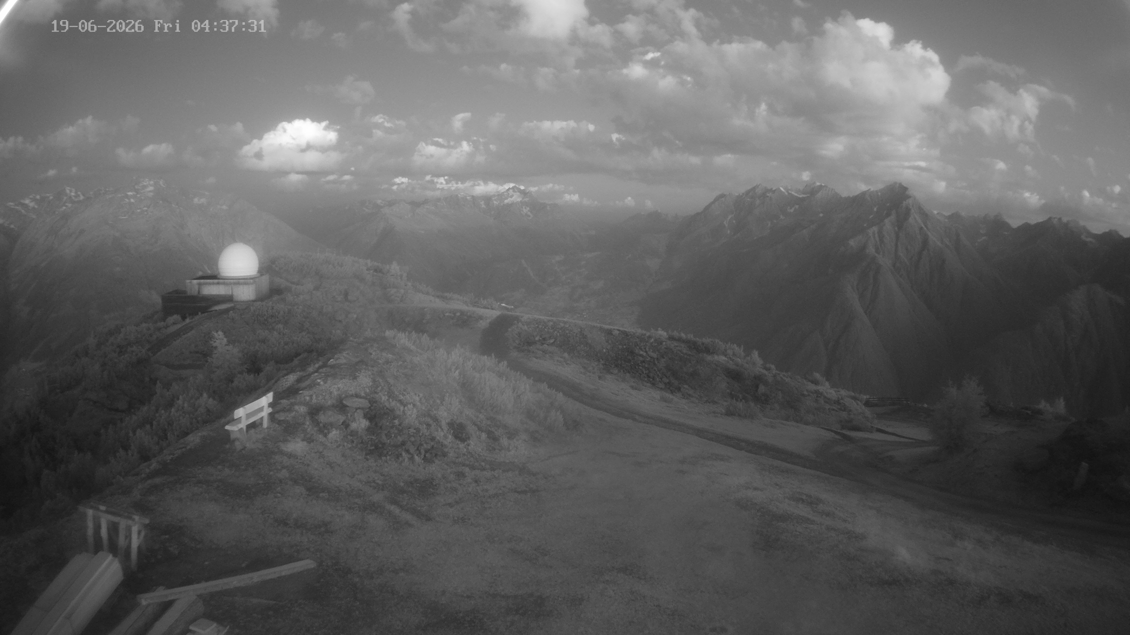 Archiv Foto Webcam Venet Gipfel Sternwarte