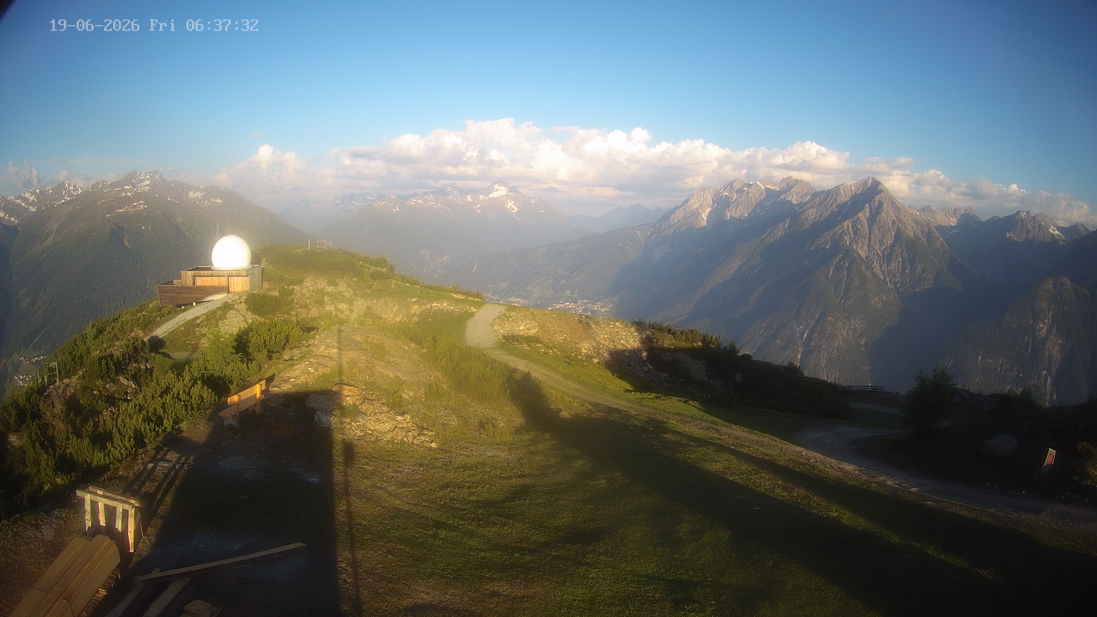 Archiv Foto Webcam Venet Gipfel Sternwarte