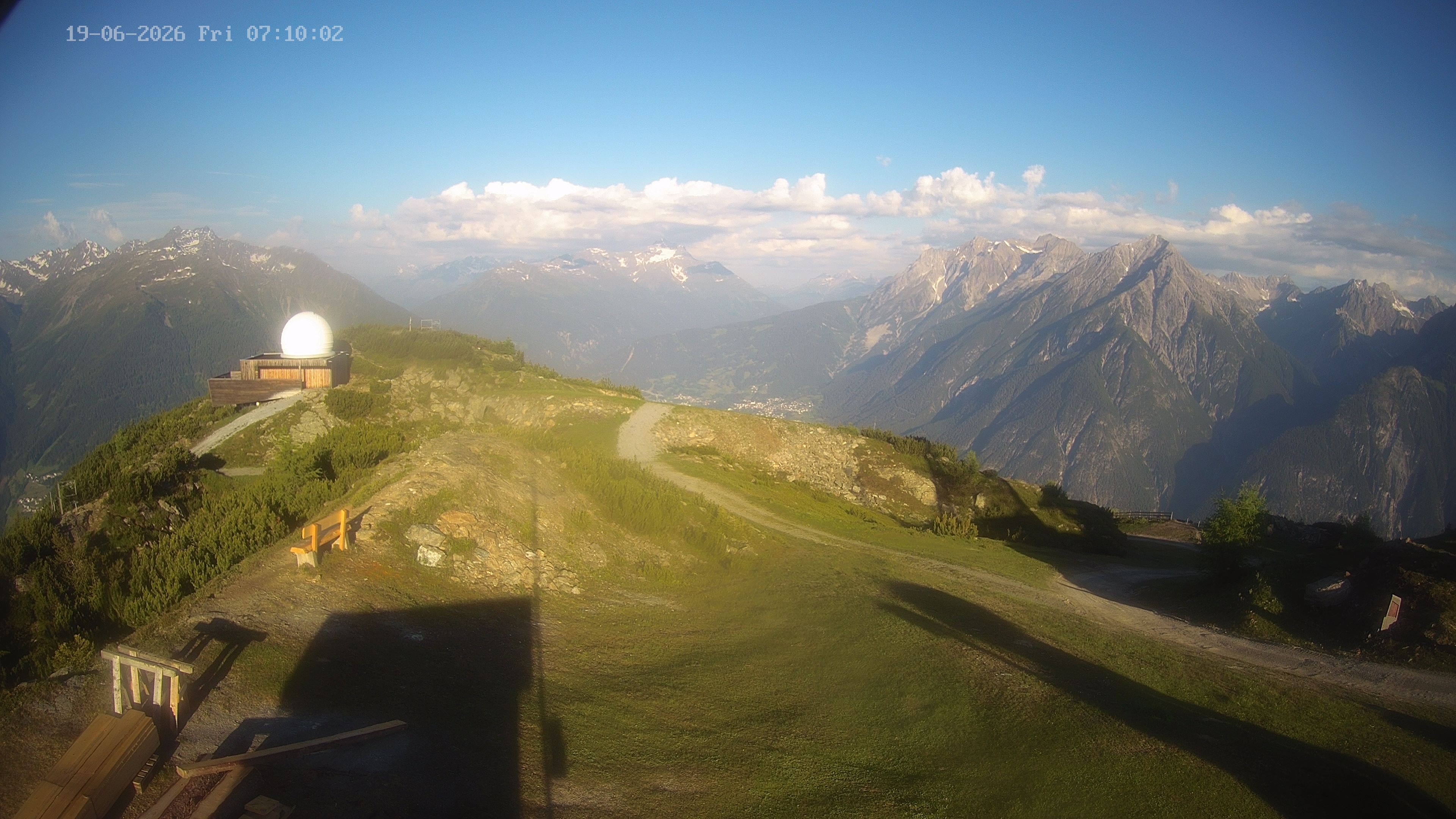Archiv Foto Webcam Venet Gipfel Sternwarte
