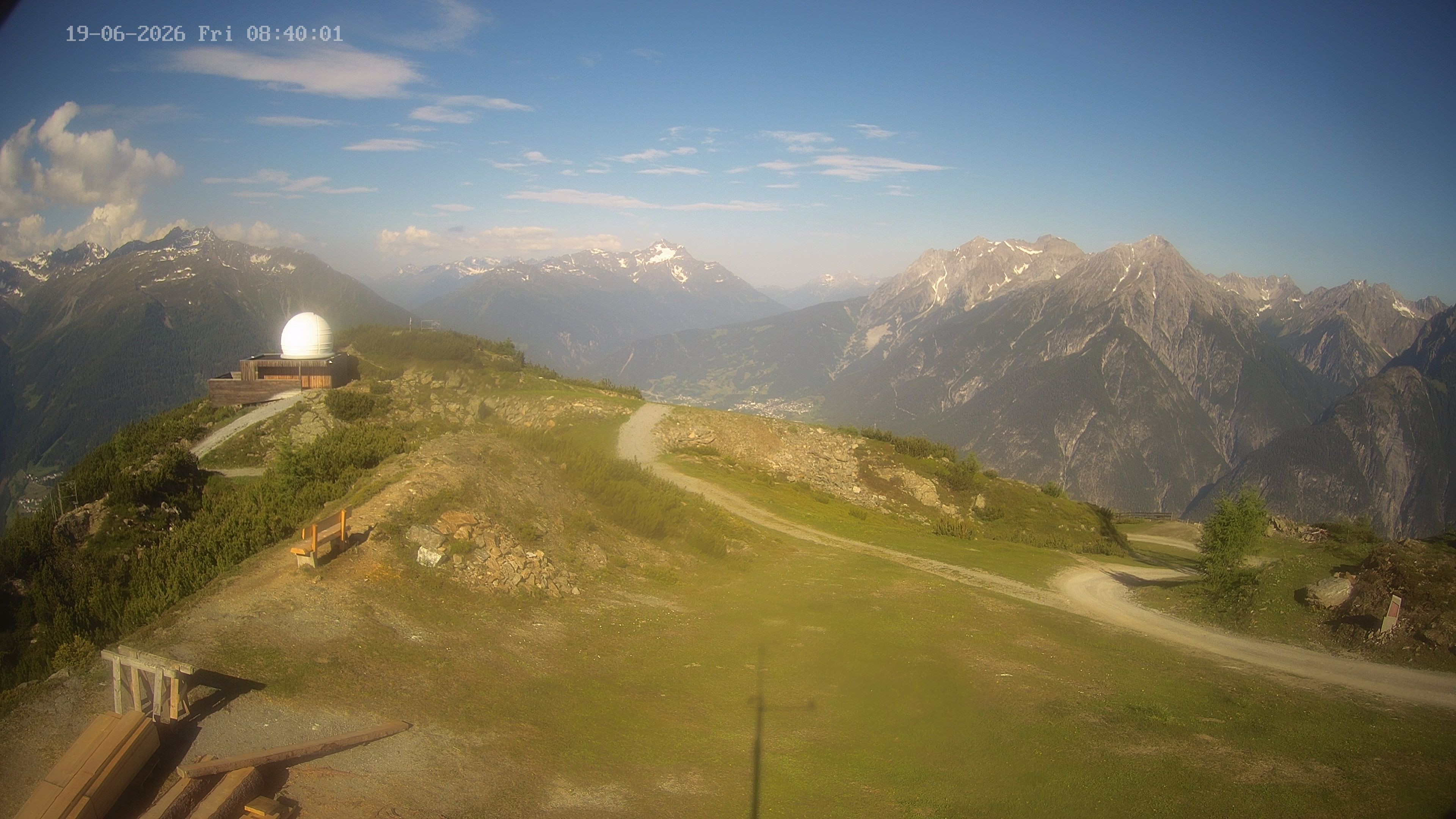 Archiv Foto Webcam Venet Gipfel Sternwarte