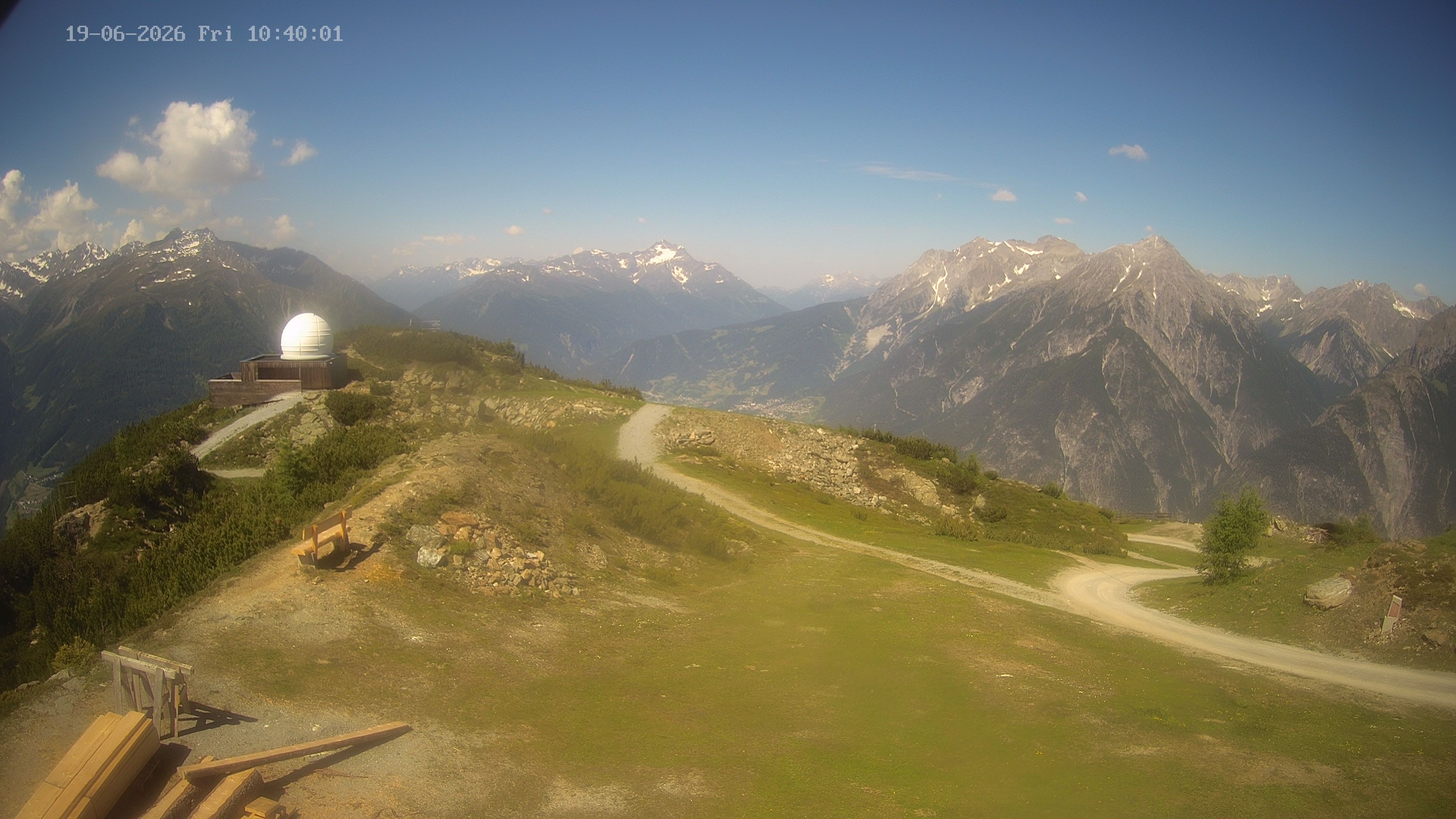 Archiv Foto Webcam Venet Gipfel Sternwarte
