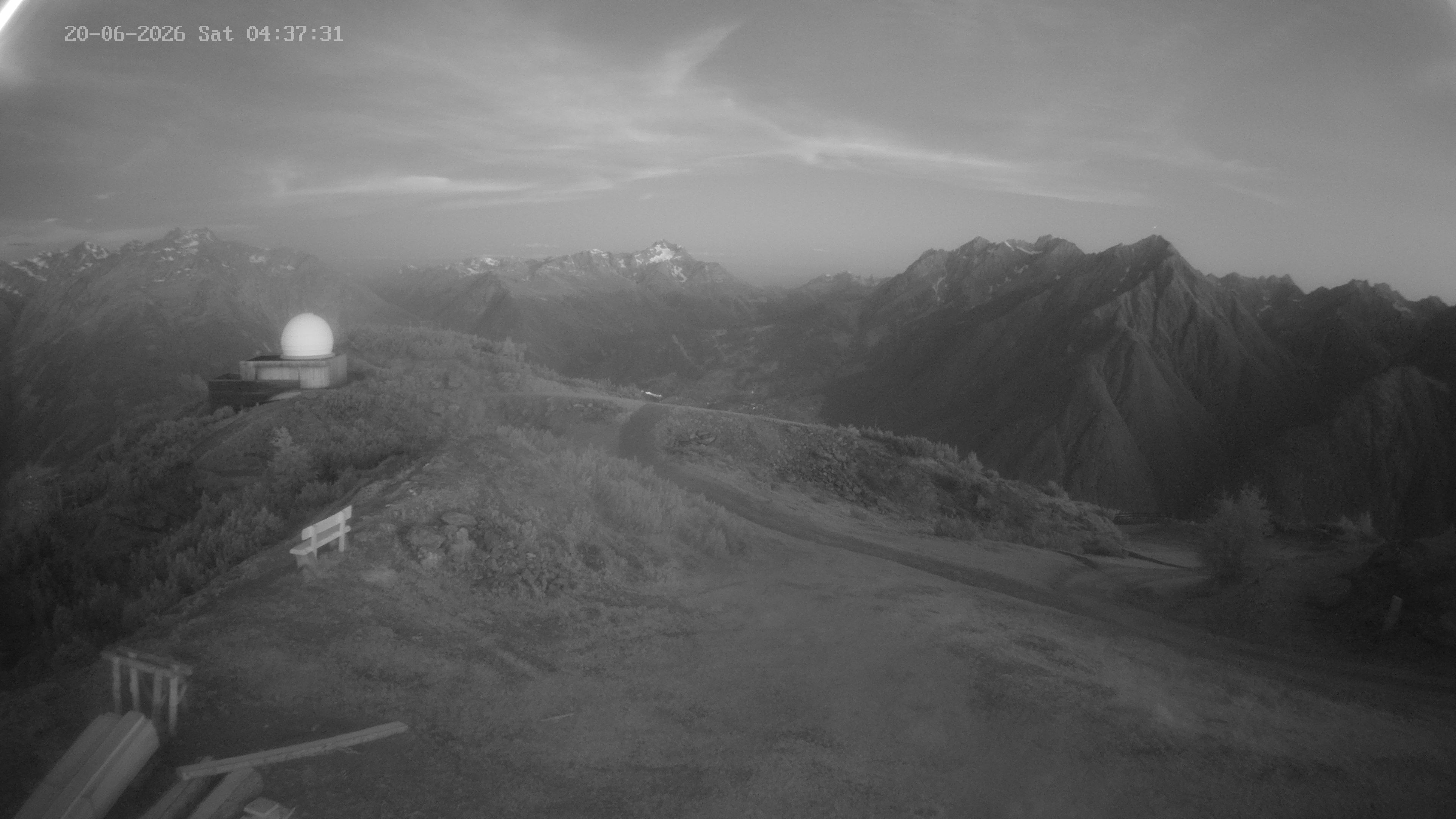 Archiv Foto Webcam Venet Gipfel Sternwarte