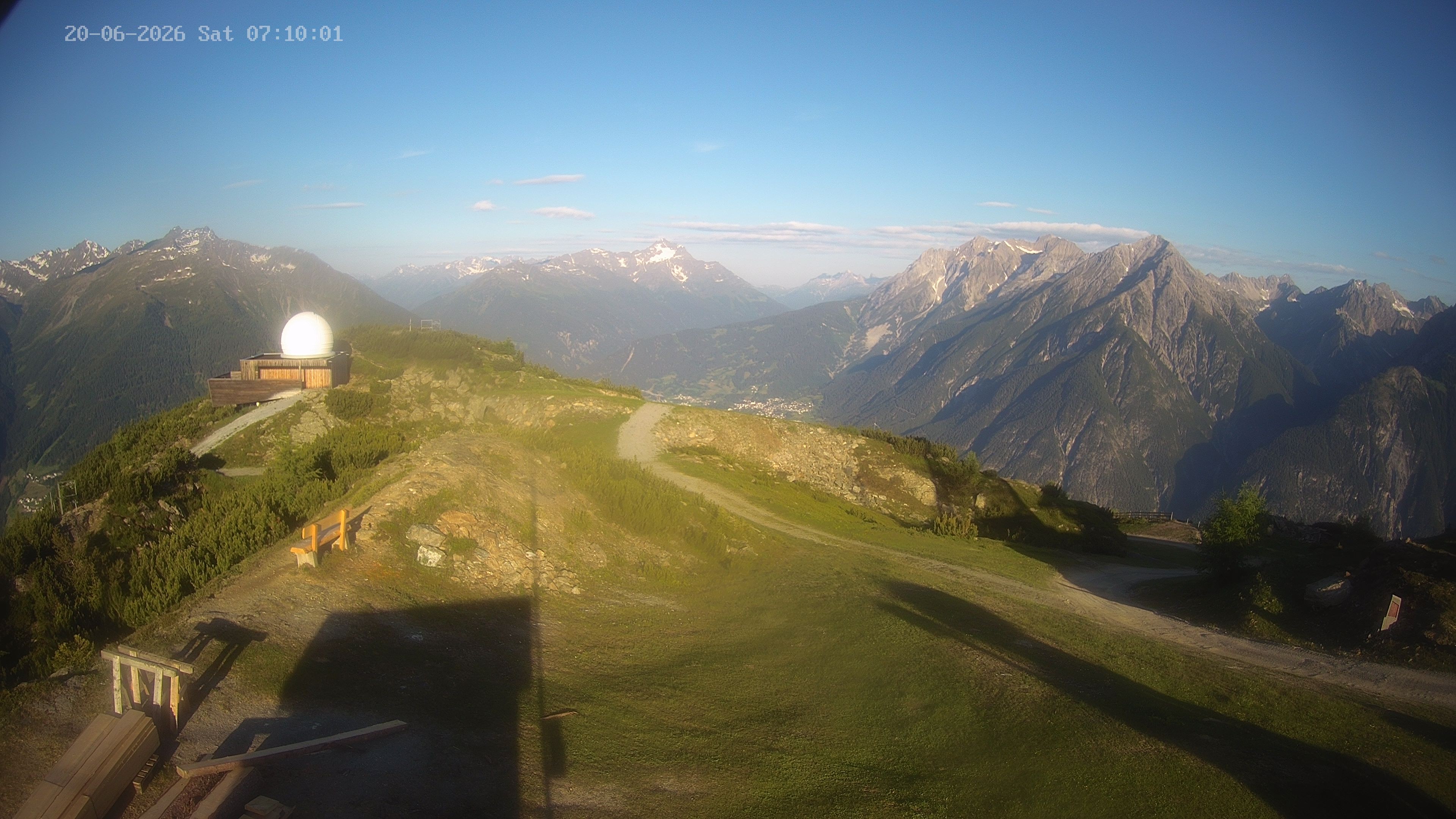 Archiv Foto Webcam Venet Gipfel Sternwarte