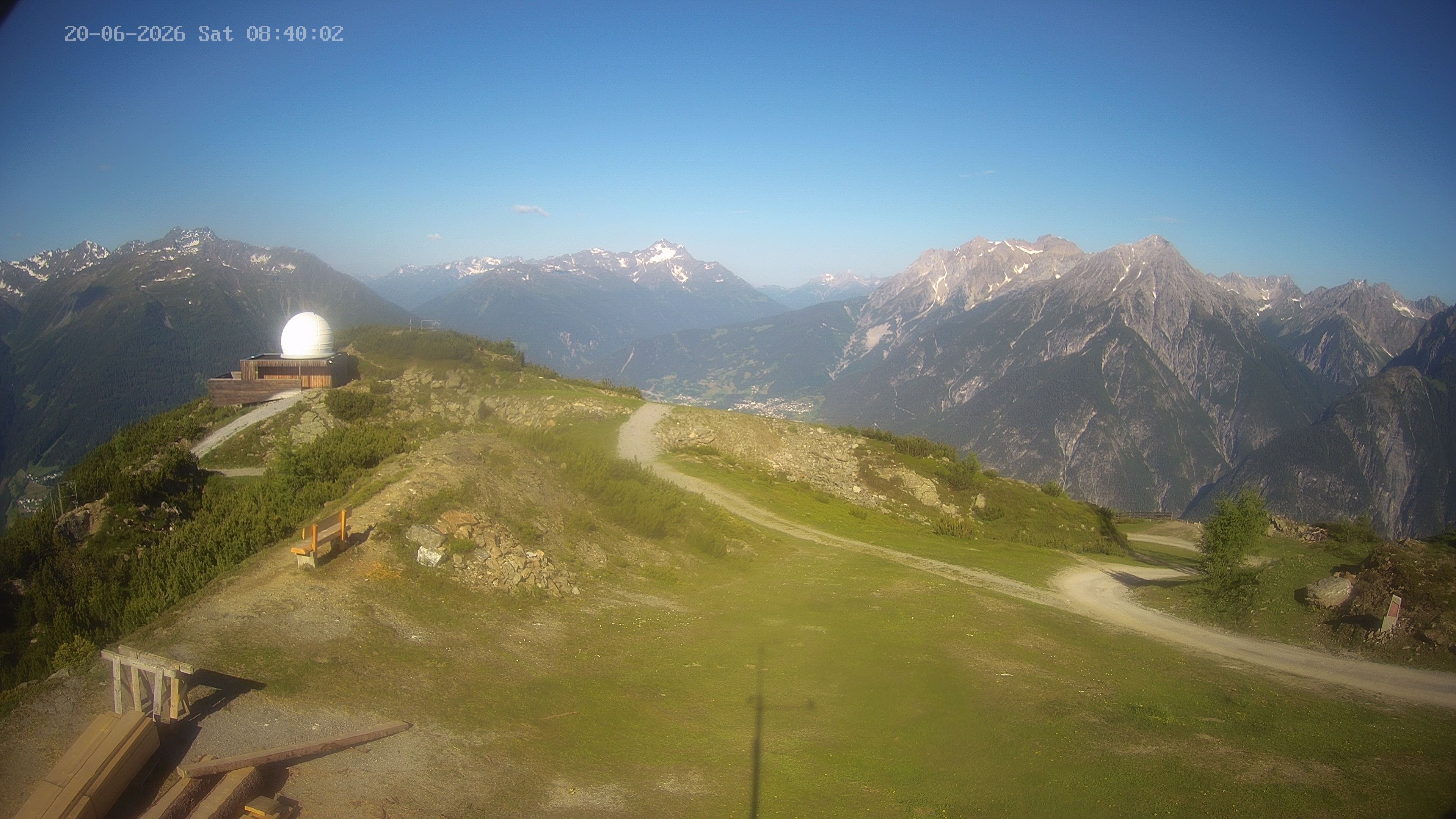 Archiv Foto Webcam Venet Gipfel Sternwarte
