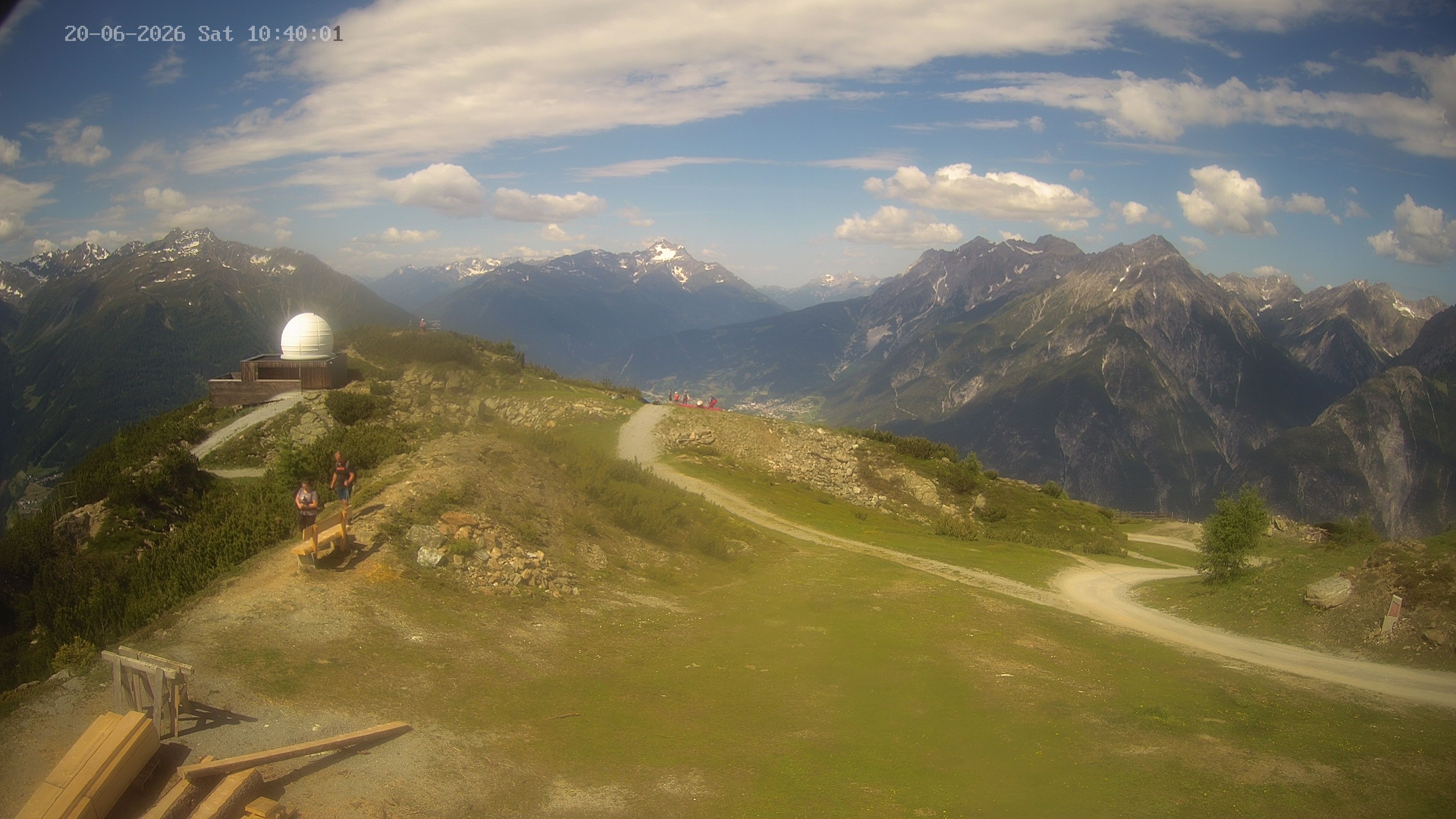Archiv Foto Webcam Venet Gipfel Sternwarte