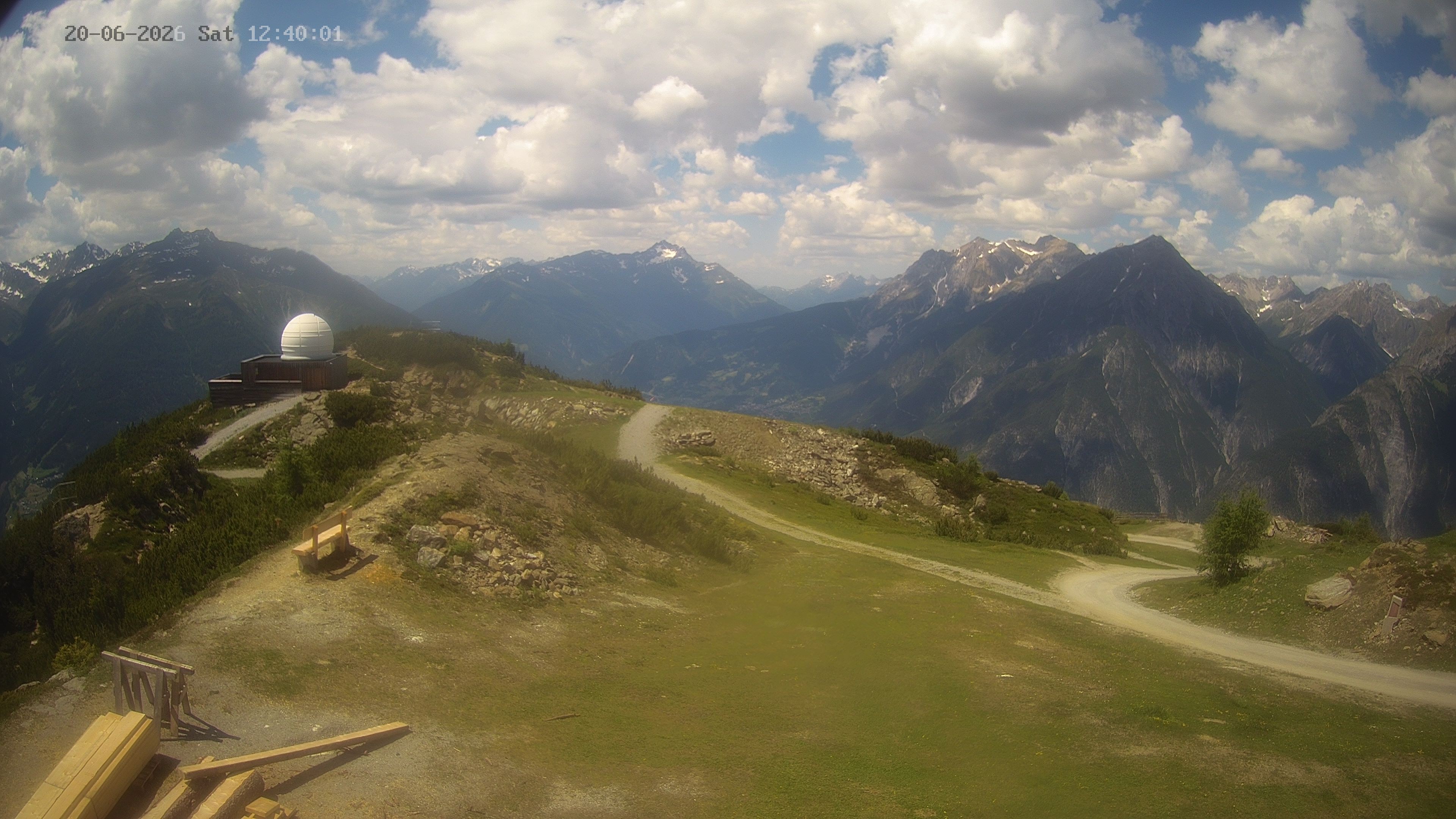 Archiv Foto Webcam Venet Gipfel Sternwarte