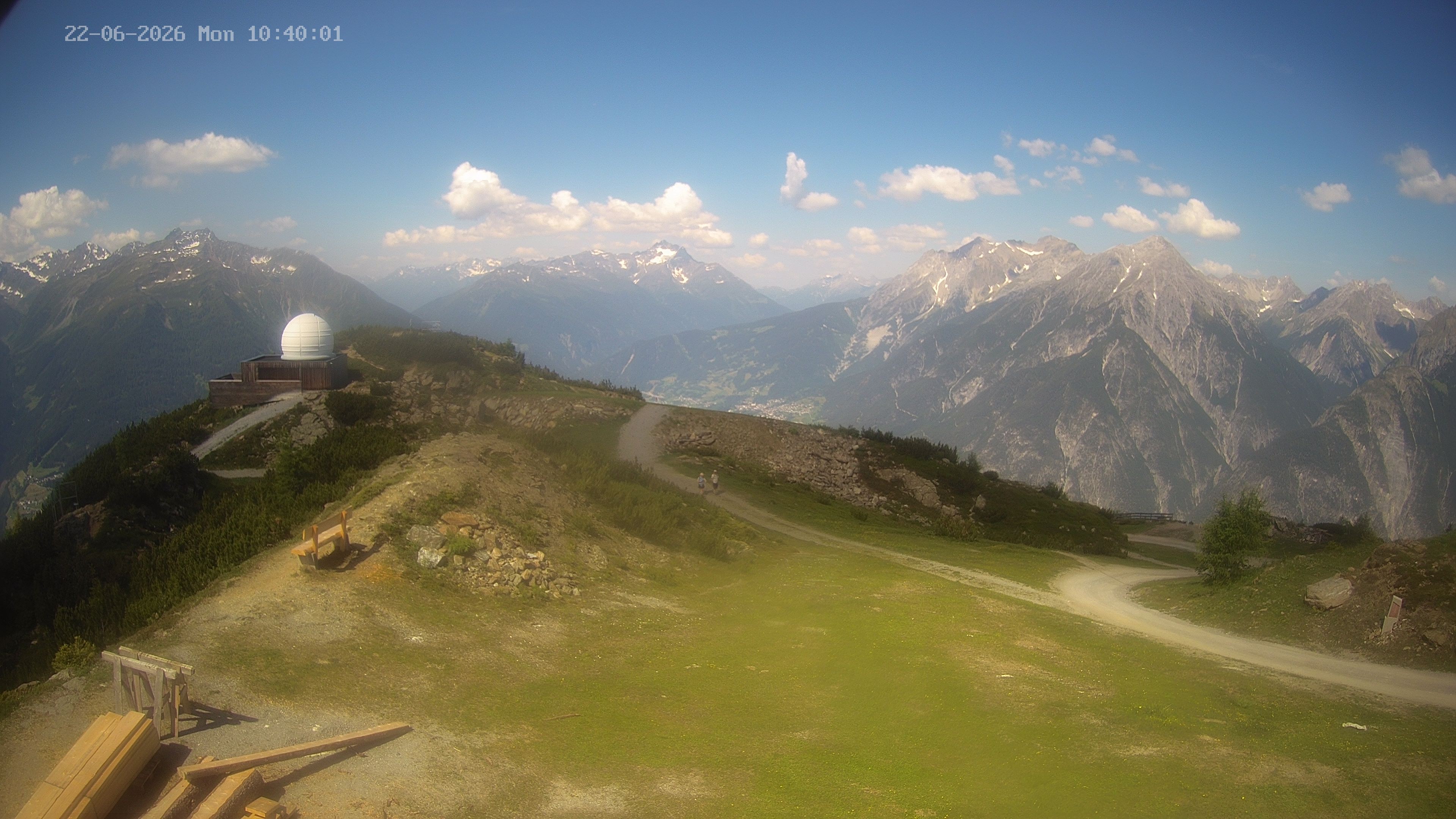 Archiv Foto Webcam Venet Gipfel Sternwarte