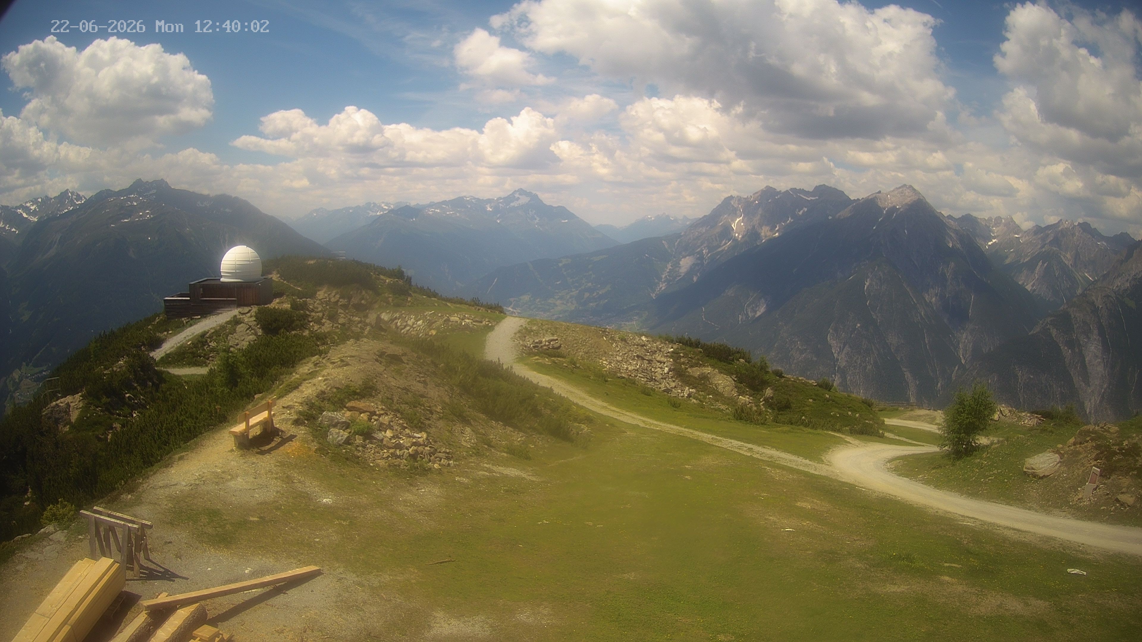 Archiv Foto Webcam Venet Gipfel Sternwarte