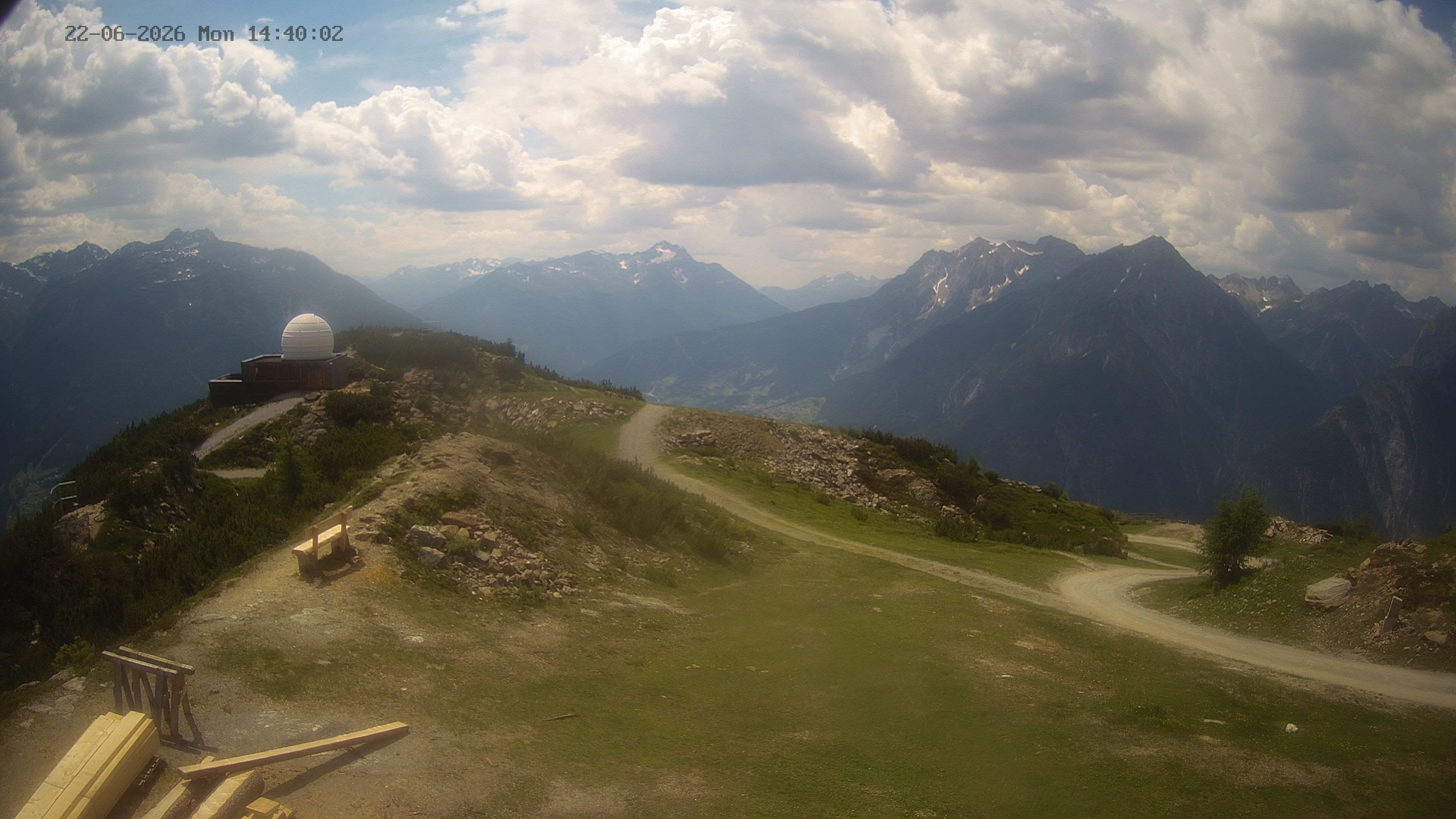 Archiv Foto Webcam Venet Gipfel Sternwarte