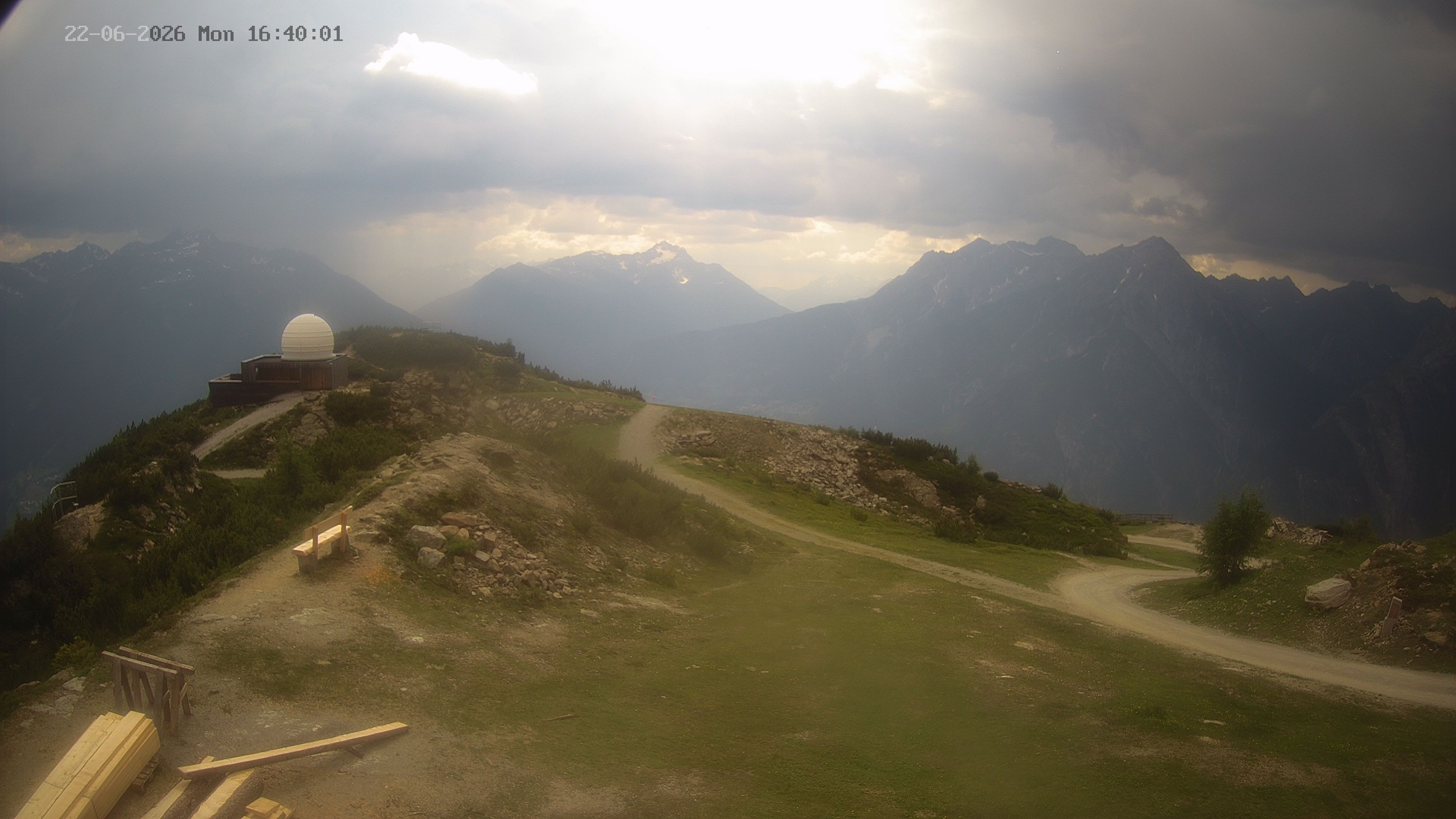 Archiv Foto Webcam Venet Gipfel Sternwarte