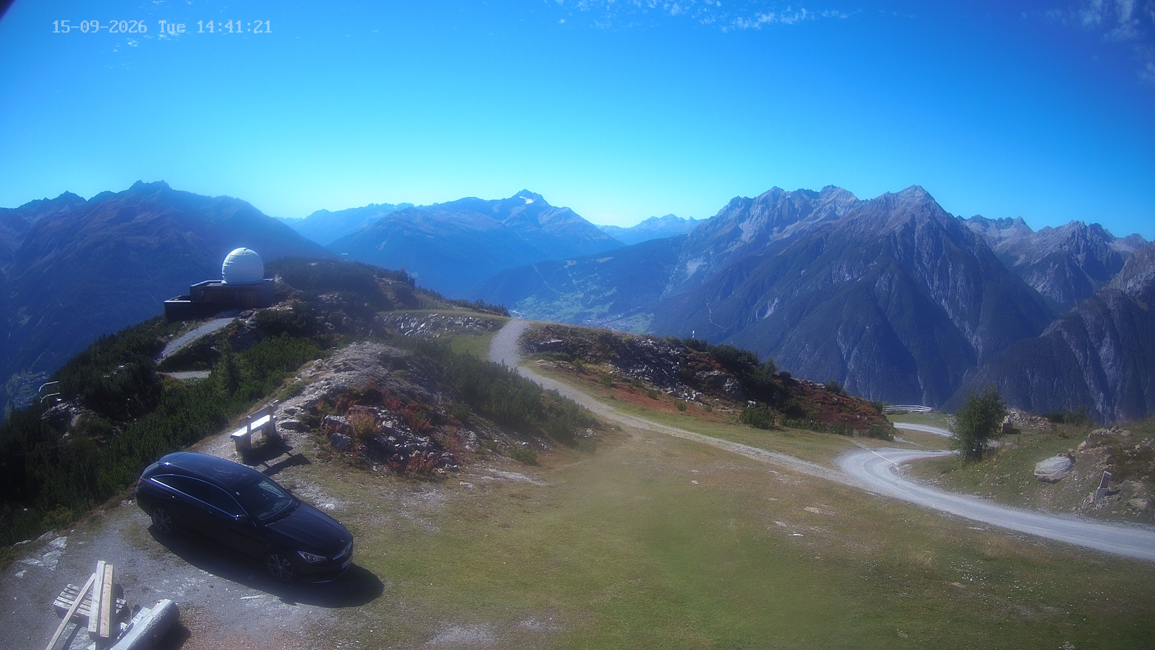 Archiv Foto Webcam Venet Gipfel Sternwarte