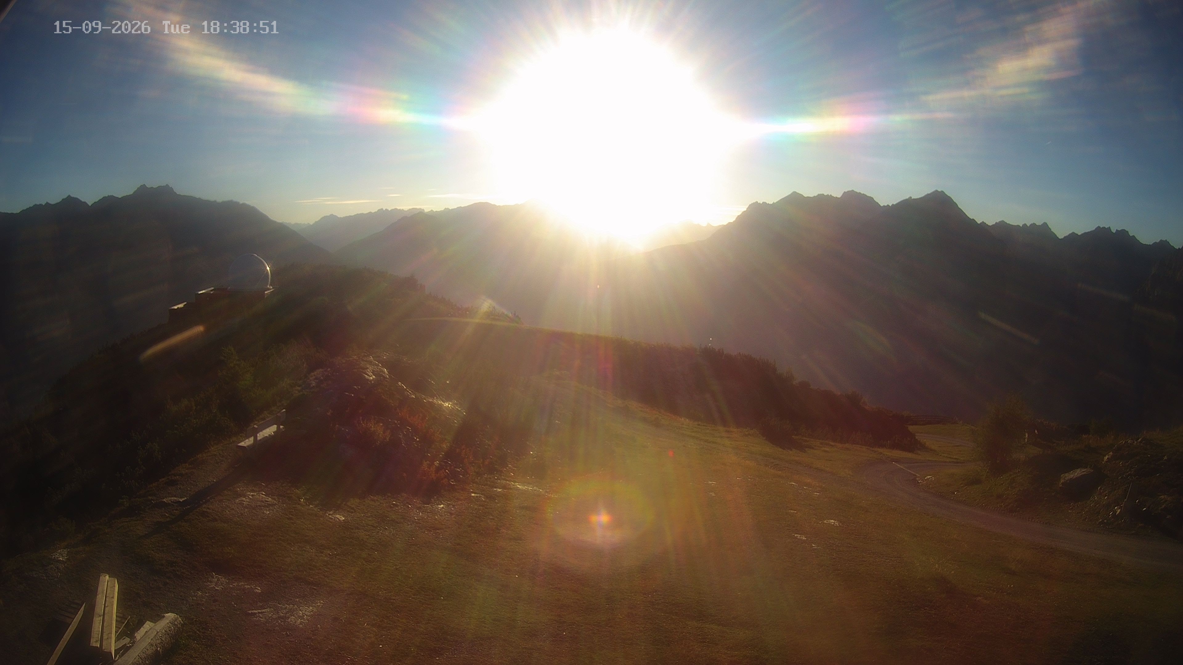 Archiv Foto Webcam Venet Gipfel Sternwarte