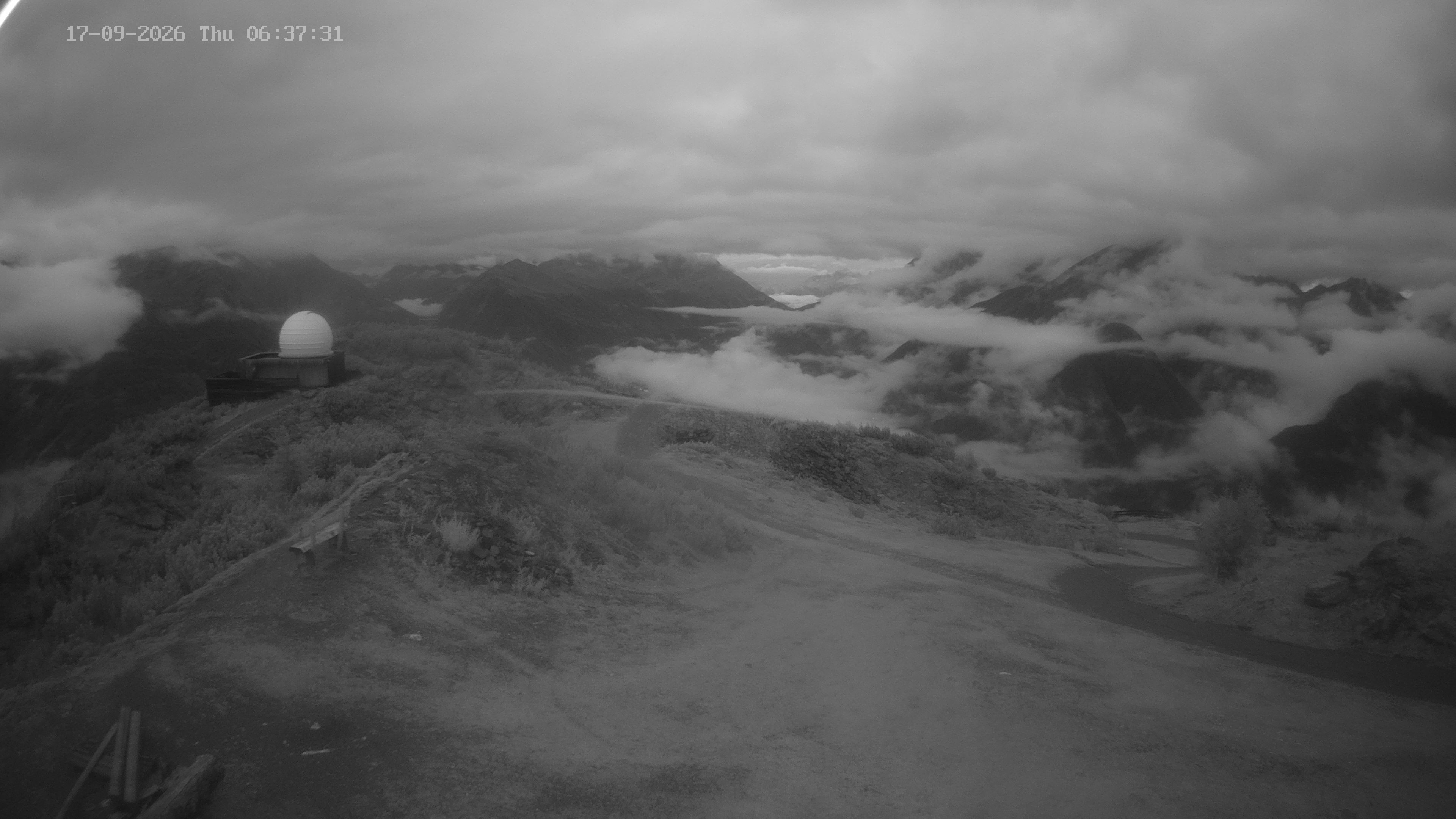 Archiv Foto Webcam Venet Gipfel Sternwarte
