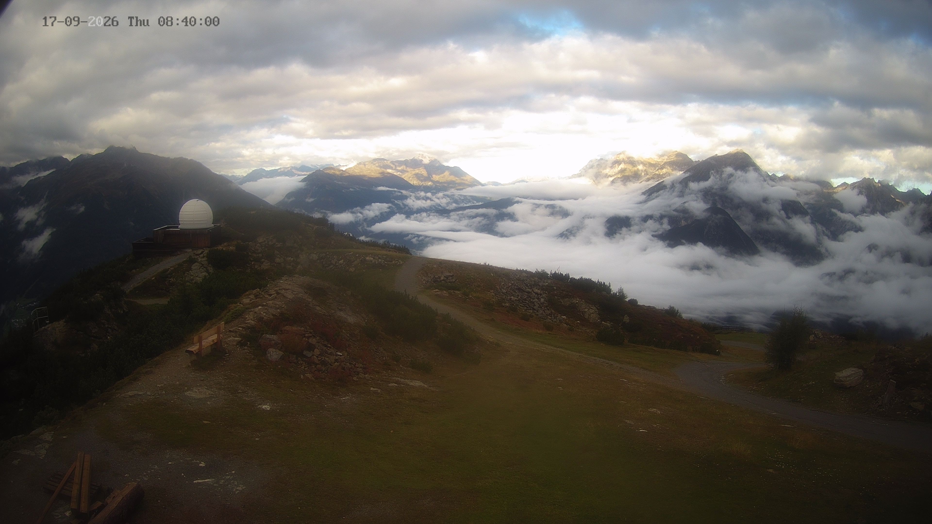 Archiv Foto Webcam Venet Gipfel Sternwarte