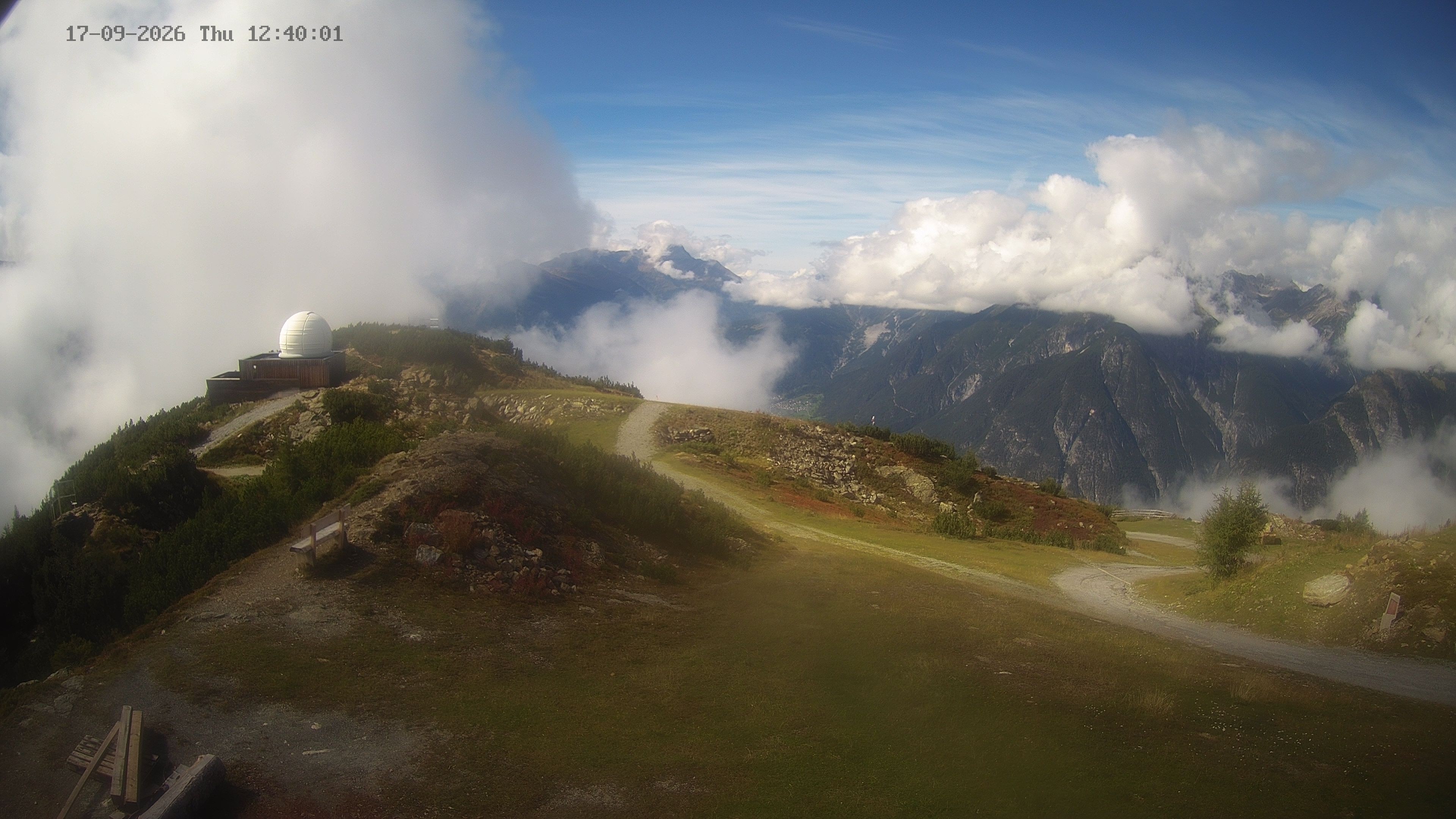 Archiv Foto Webcam Venet Gipfel Sternwarte