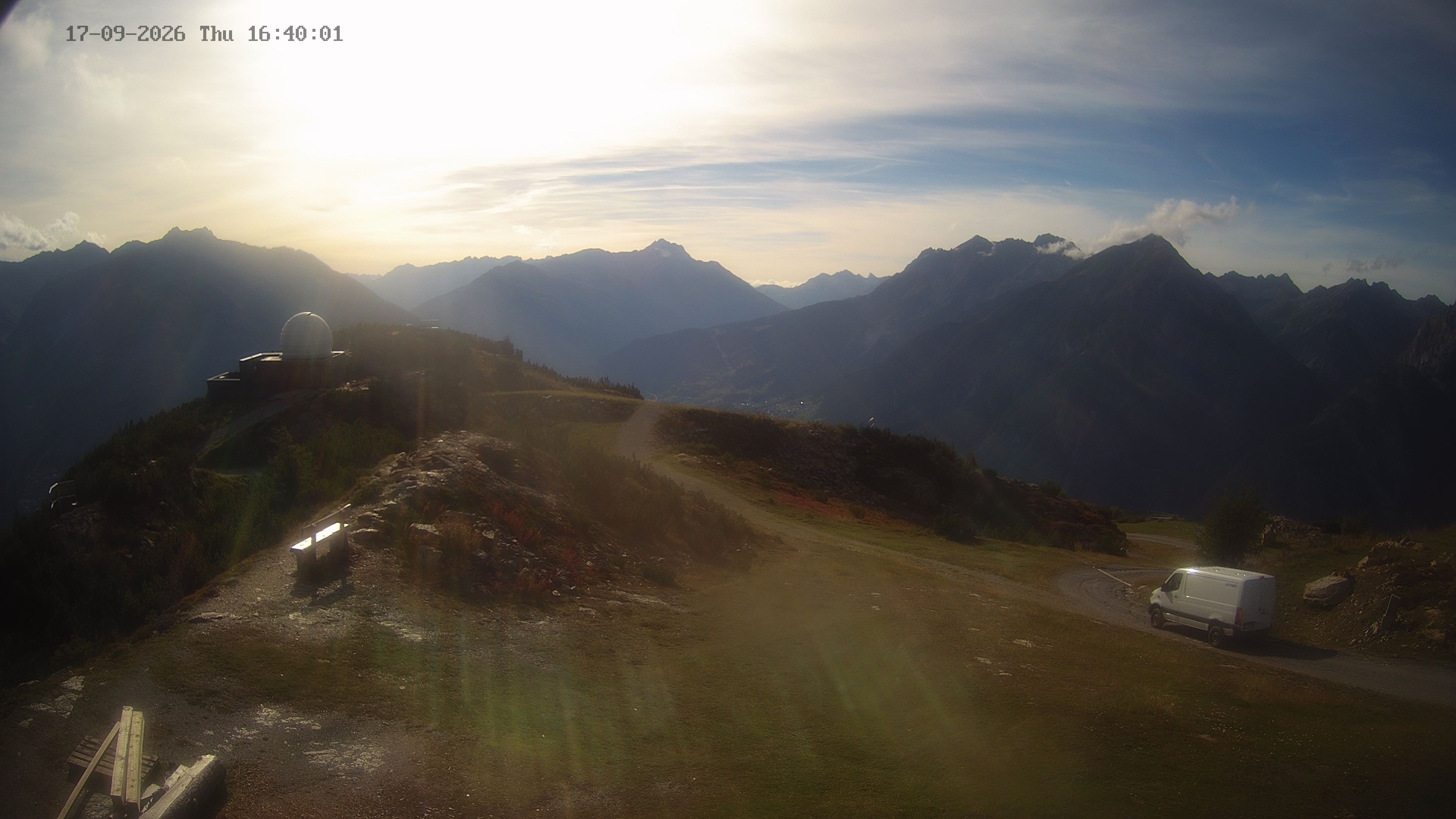 Archiv Foto Webcam Venet Gipfel Sternwarte