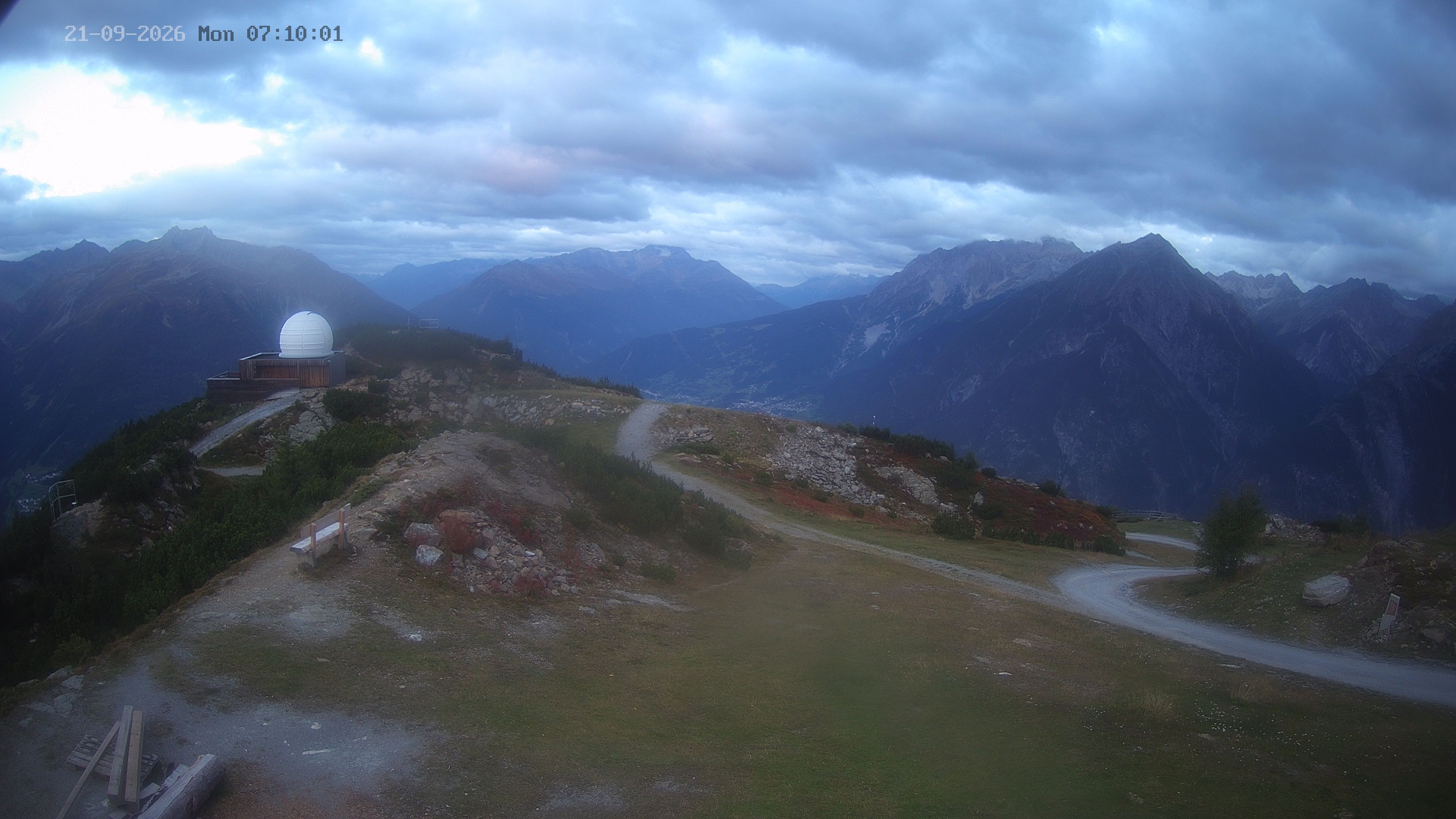 Archiv Foto Webcam Venet Gipfel Sternwarte