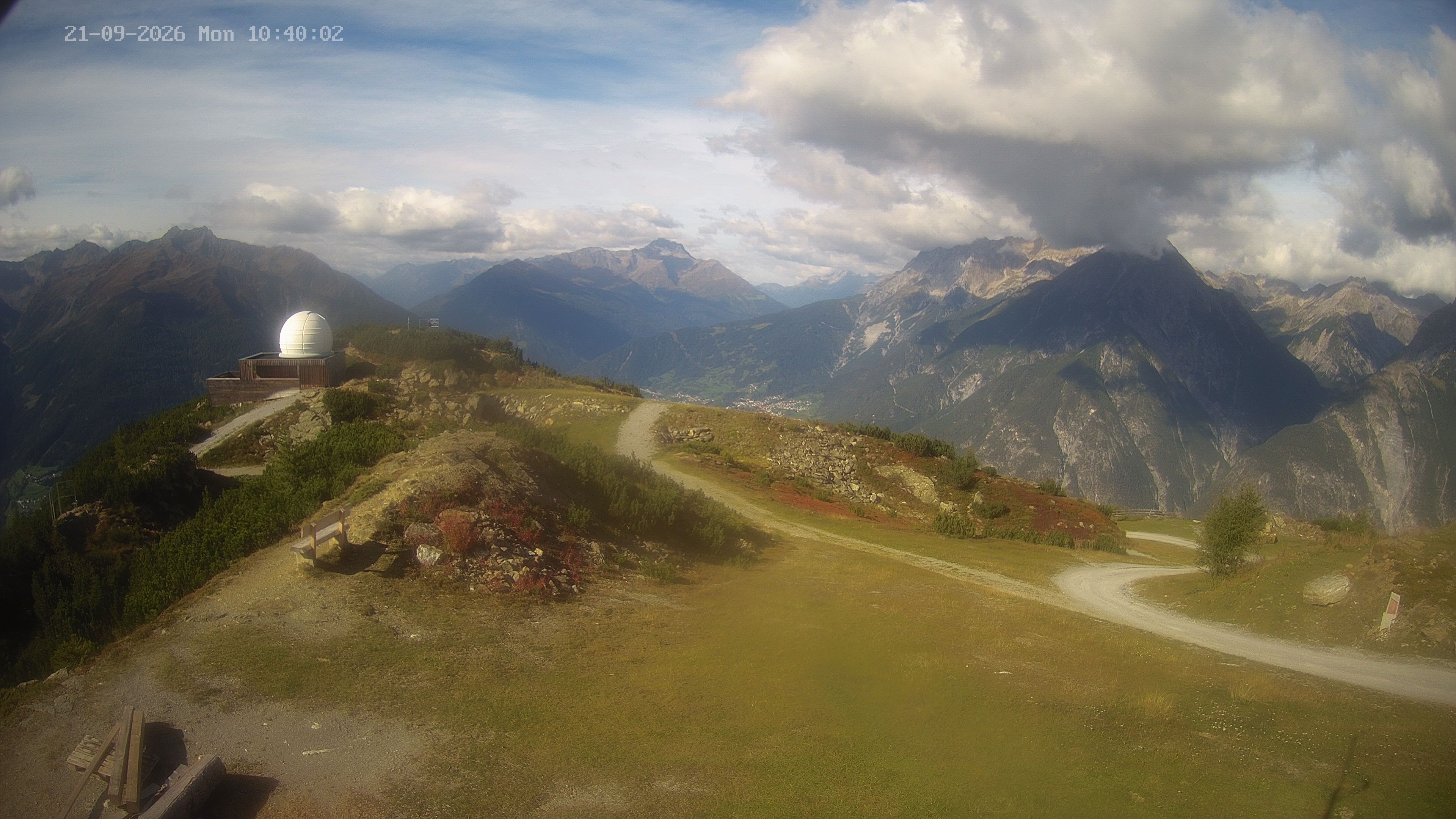 Archiv Foto Webcam Venet Gipfel Sternwarte