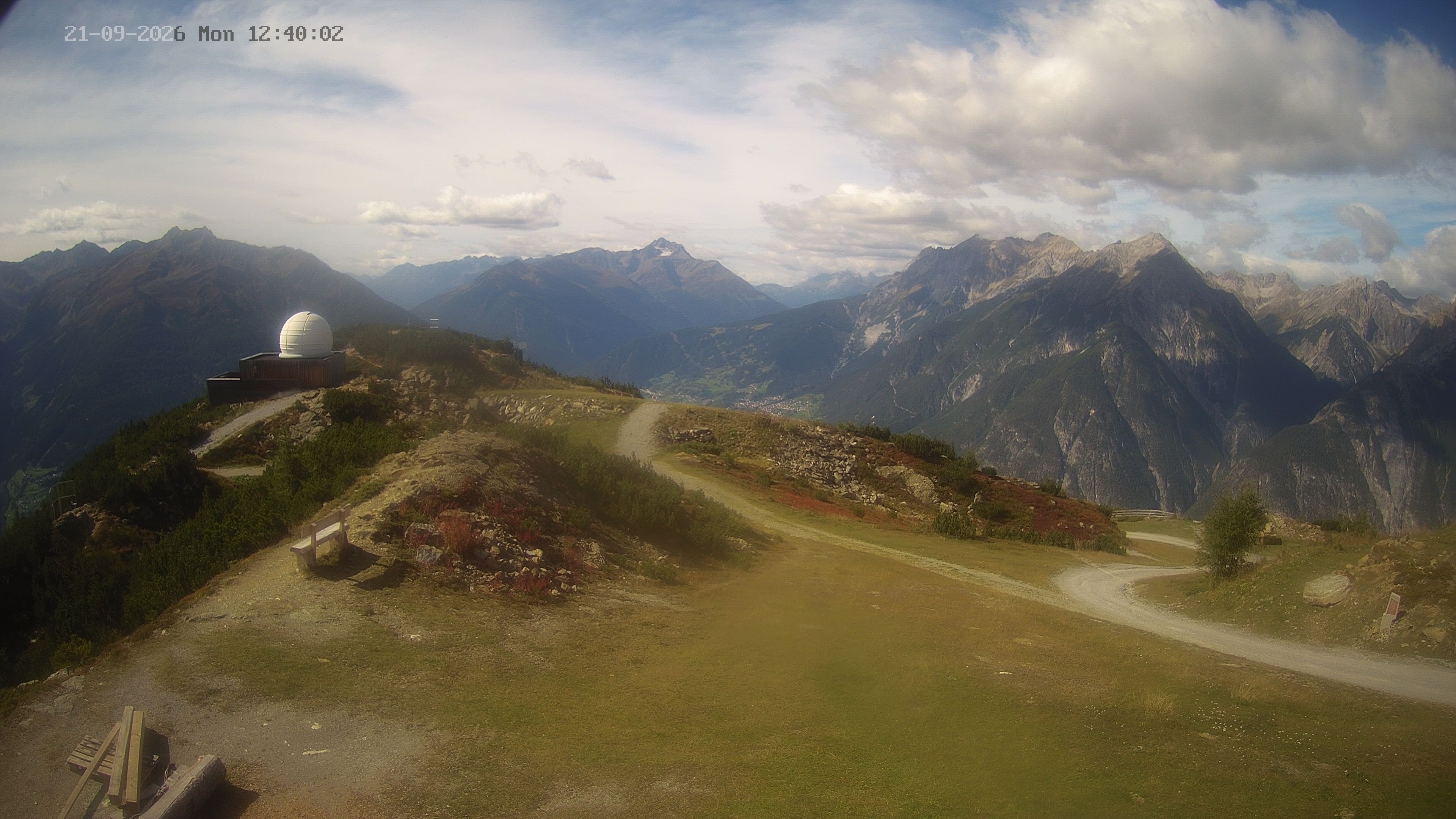 Archiv Foto Webcam Venet Gipfel Sternwarte