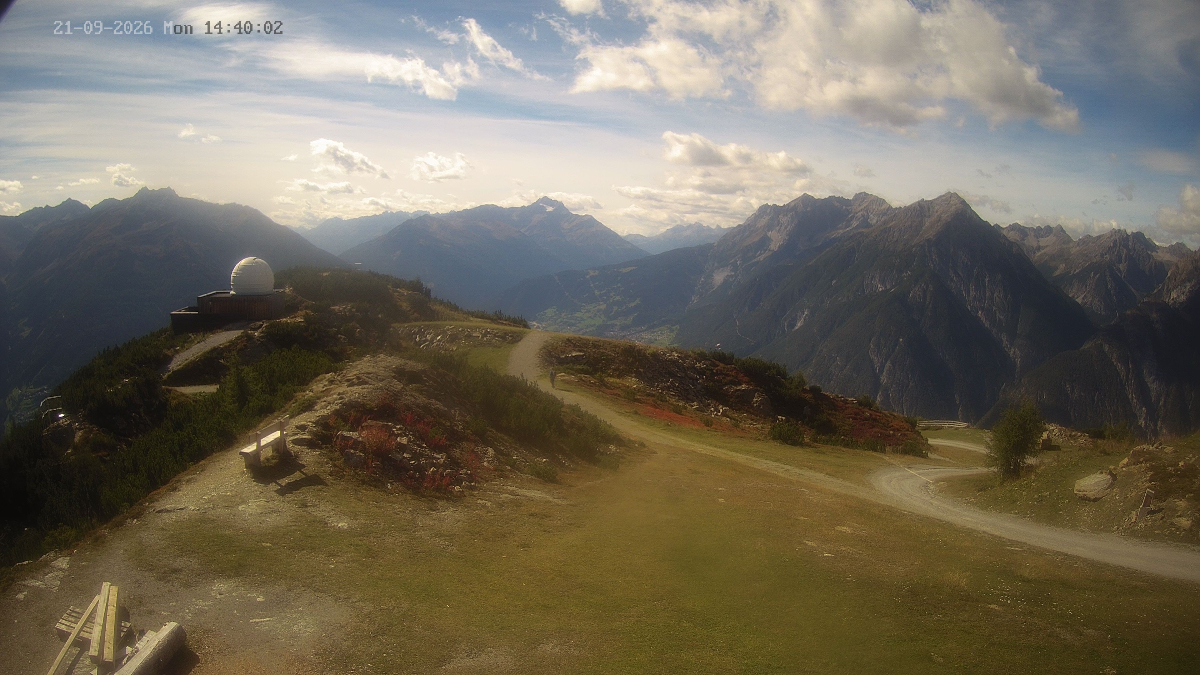 Archiv Foto Webcam Venet Gipfel Sternwarte