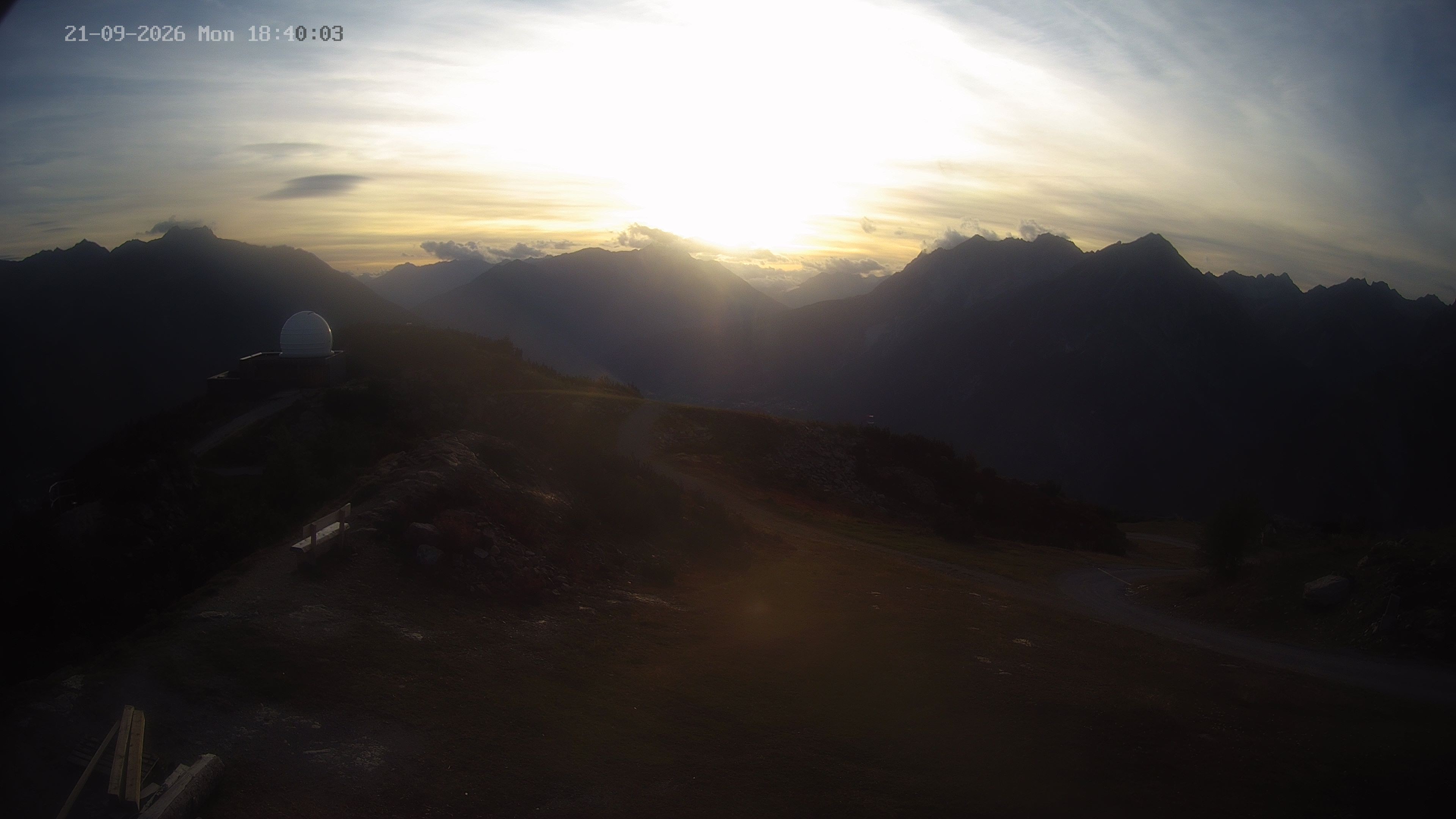 Archiv Foto Webcam Venet Gipfel Sternwarte