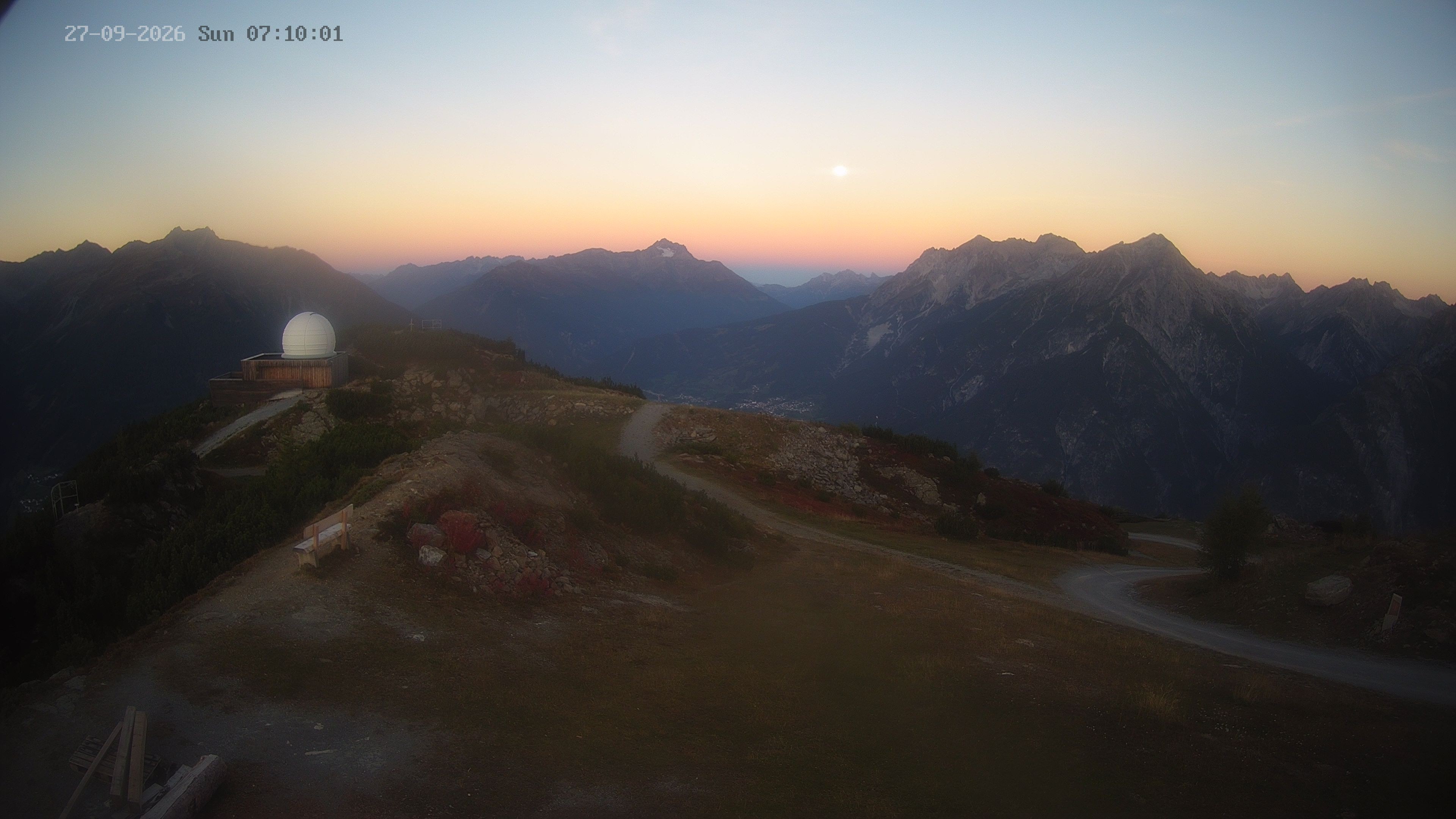 Archiv Foto Webcam Venet Gipfel Sternwarte