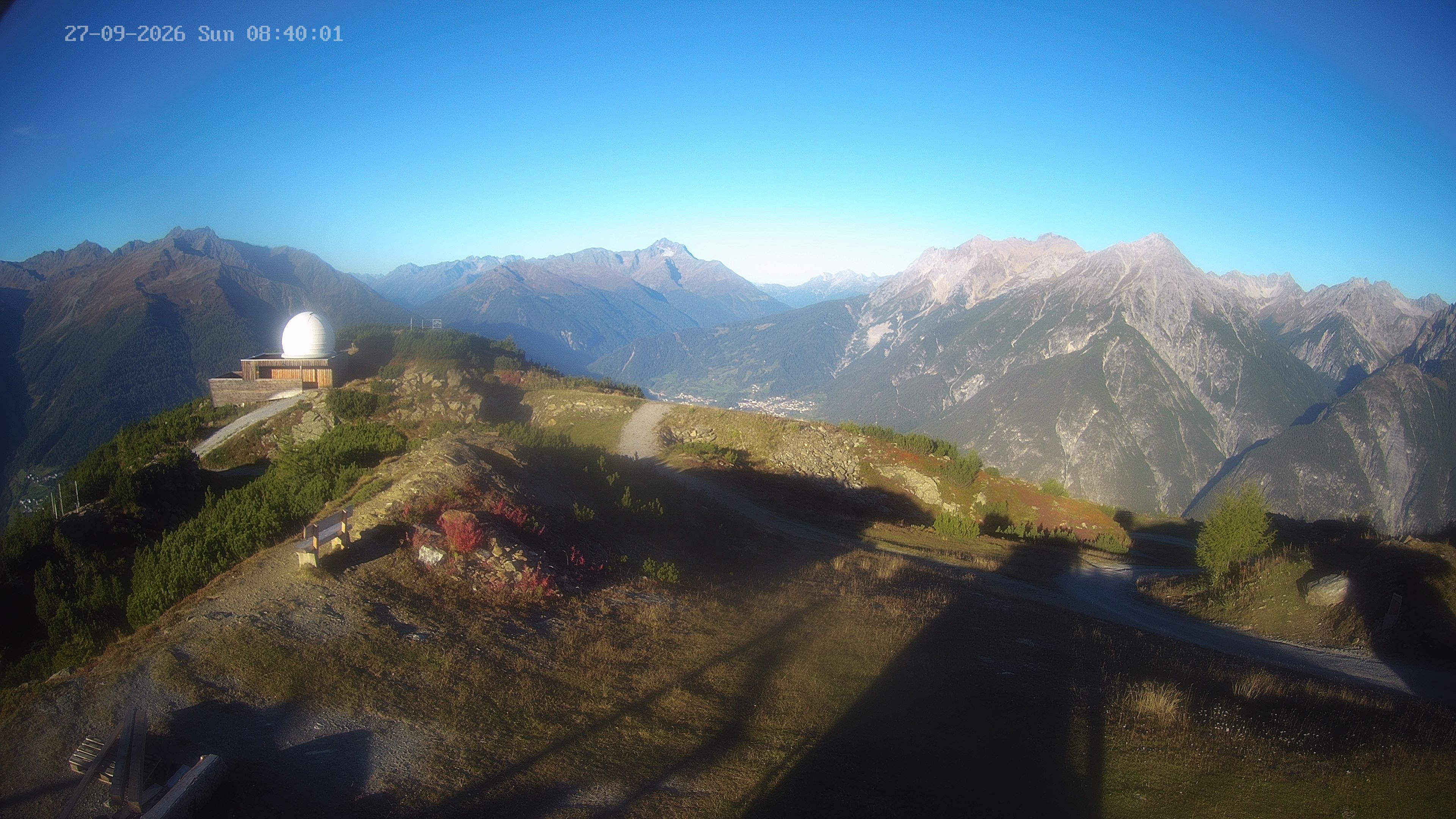 Archiv Foto Webcam Venet Gipfel Sternwarte