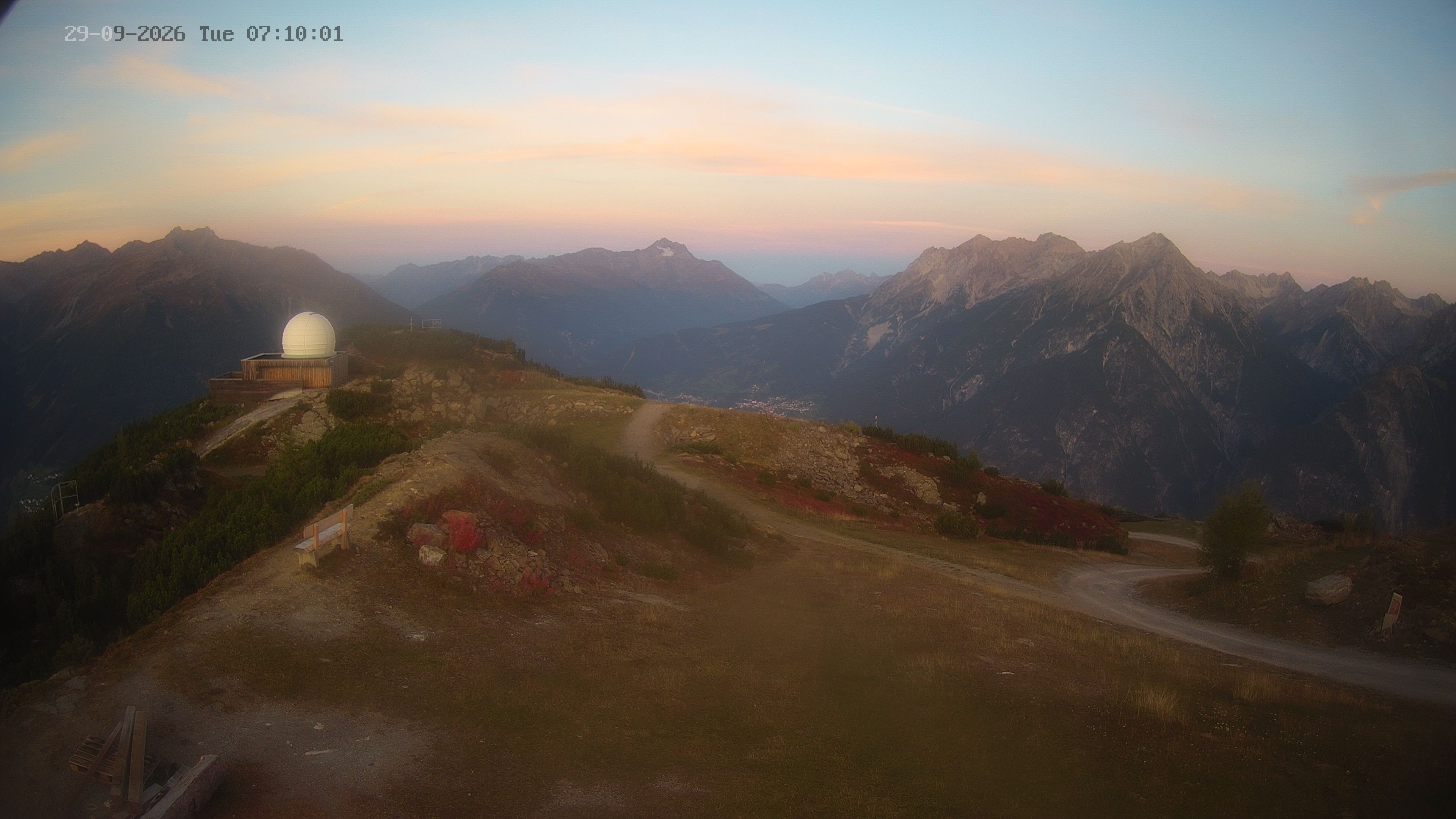 Archiv Foto Webcam Venet Gipfel Sternwarte