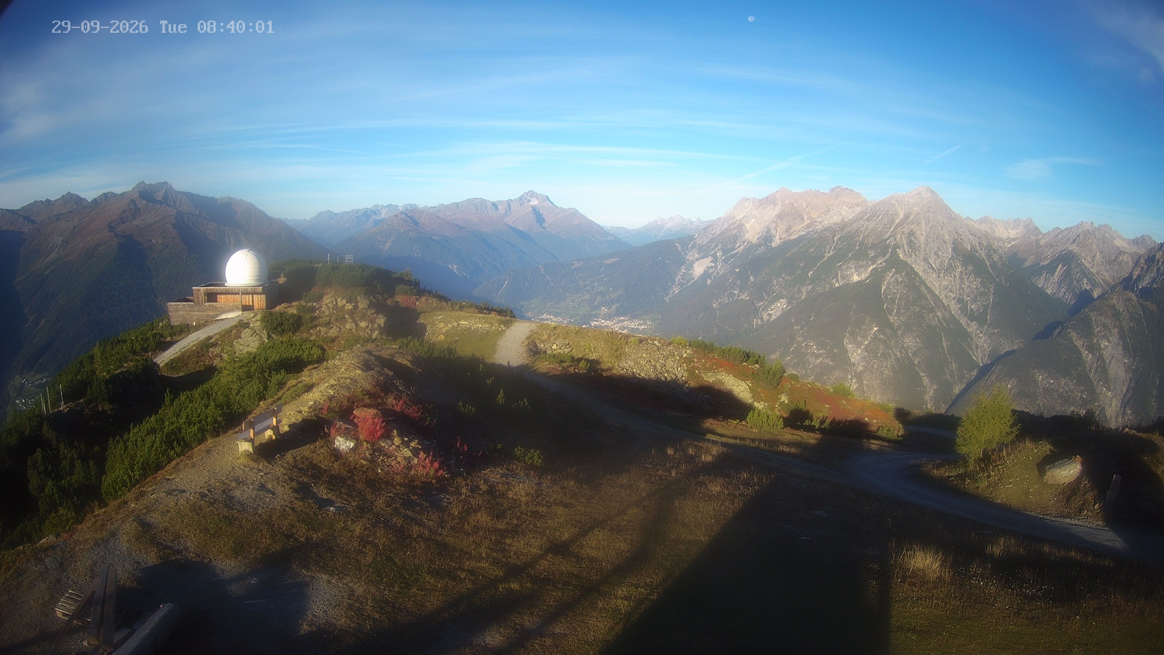 Archiv Foto Webcam Venet Gipfel Sternwarte