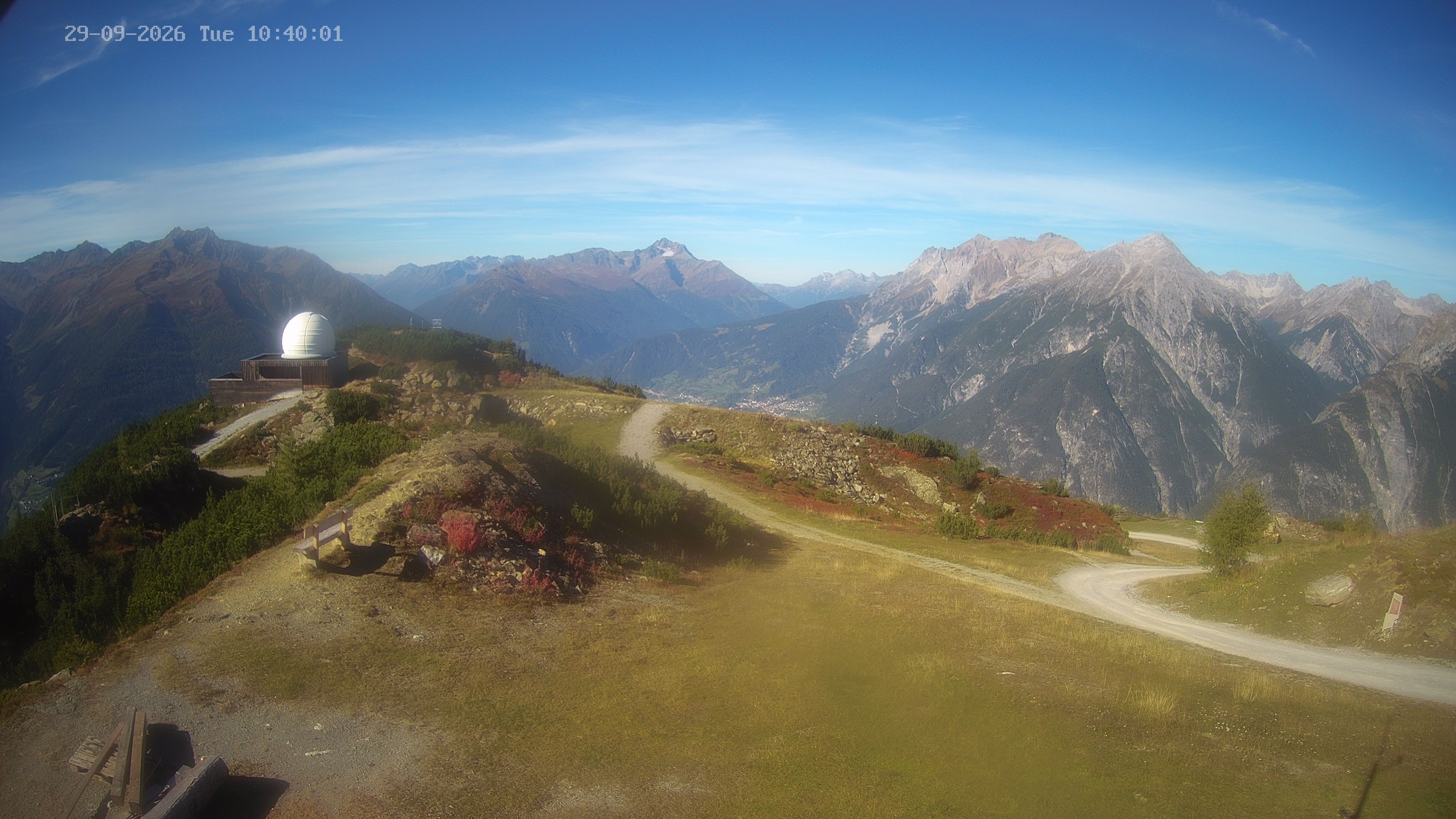 Archiv Foto Webcam Venet Gipfel Sternwarte