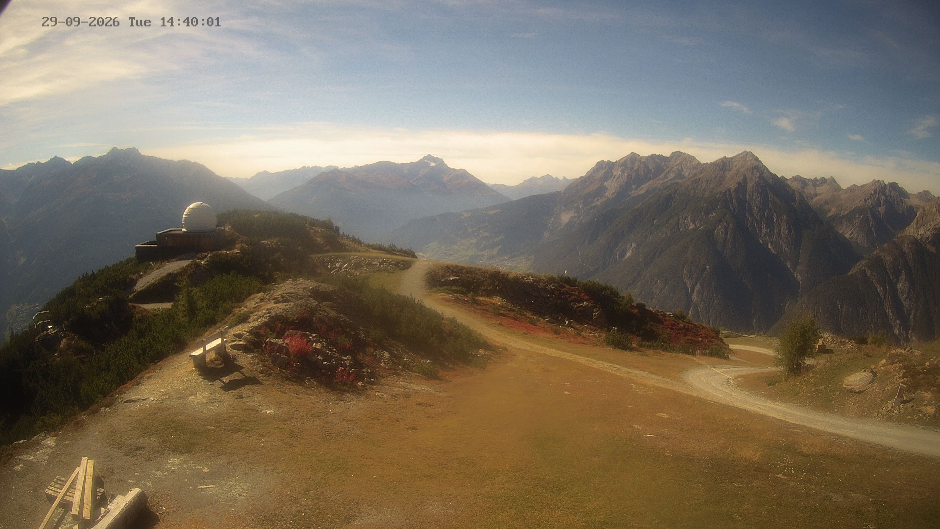 Archiv Foto Webcam Venet Gipfel Sternwarte