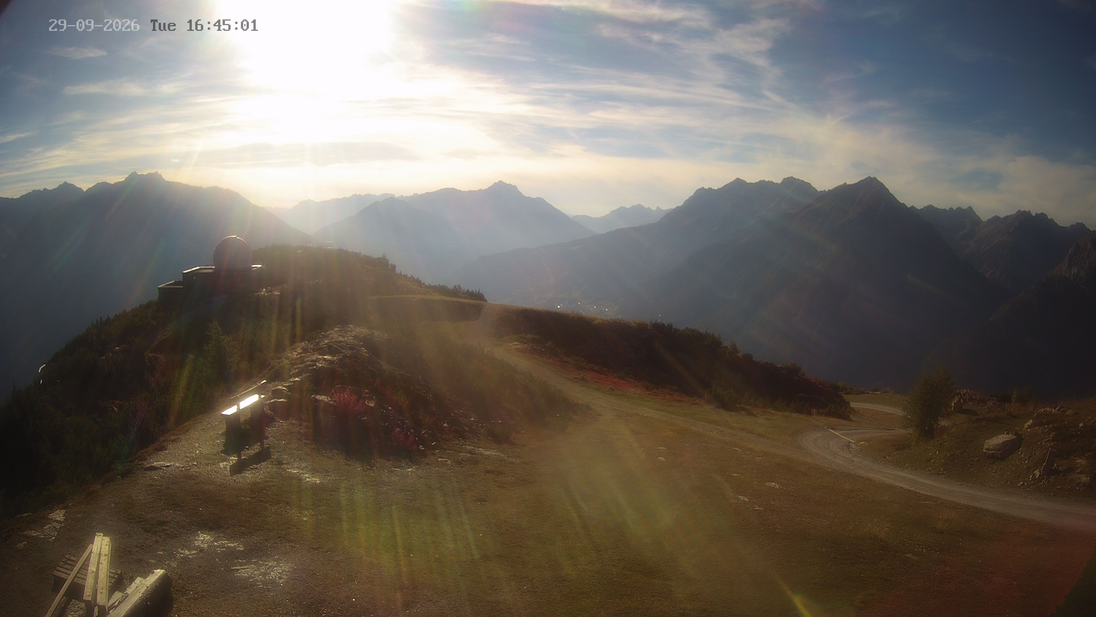 Archiv Foto Webcam Venet Gipfel Sternwarte