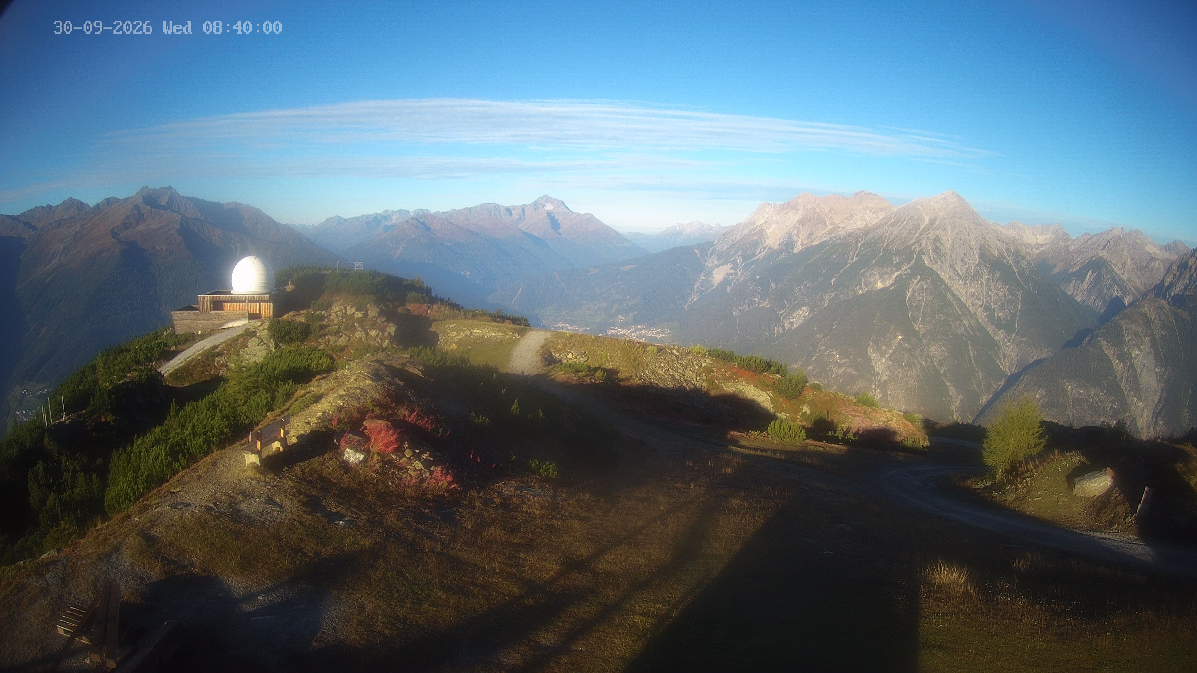 Archiv Foto Webcam Venet Gipfel Sternwarte