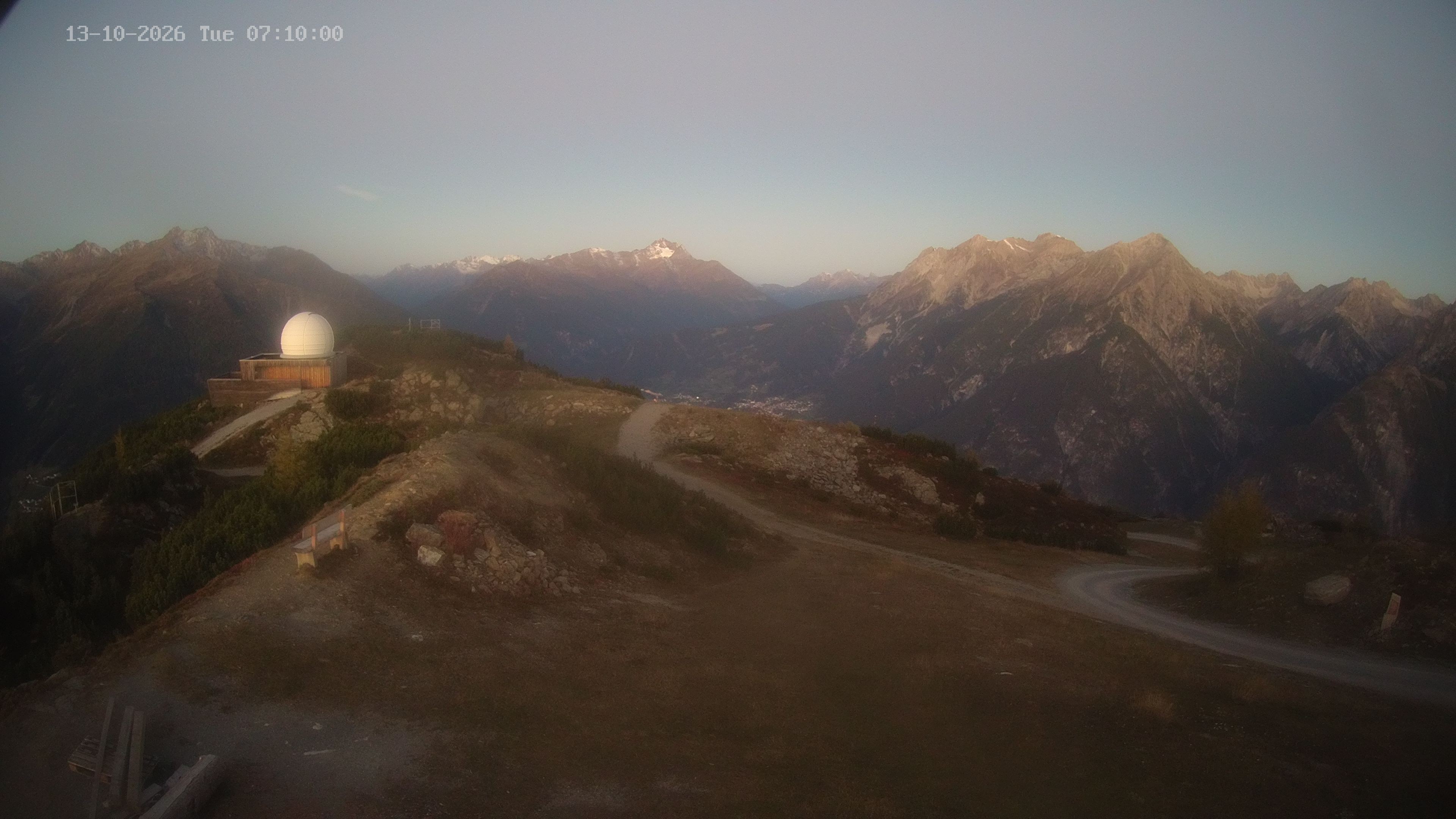 Archiv Foto Webcam Venet Gipfel Sternwarte